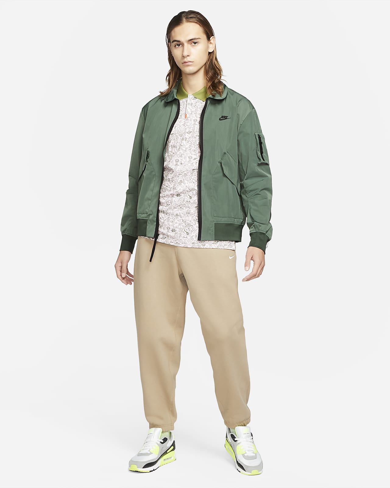 nike sportswear nsw air bomber jacket