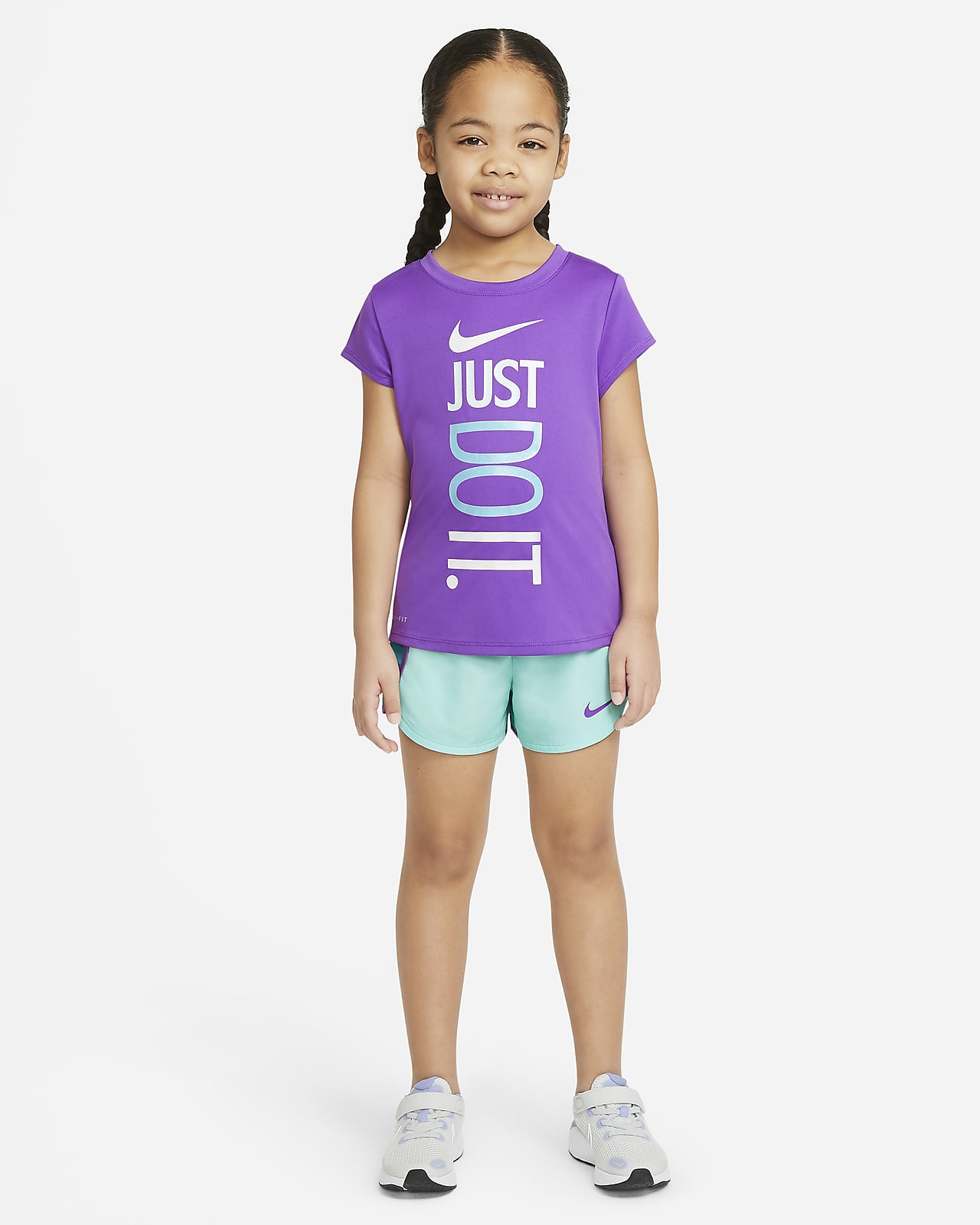 nike dri fit t shirt and shorts