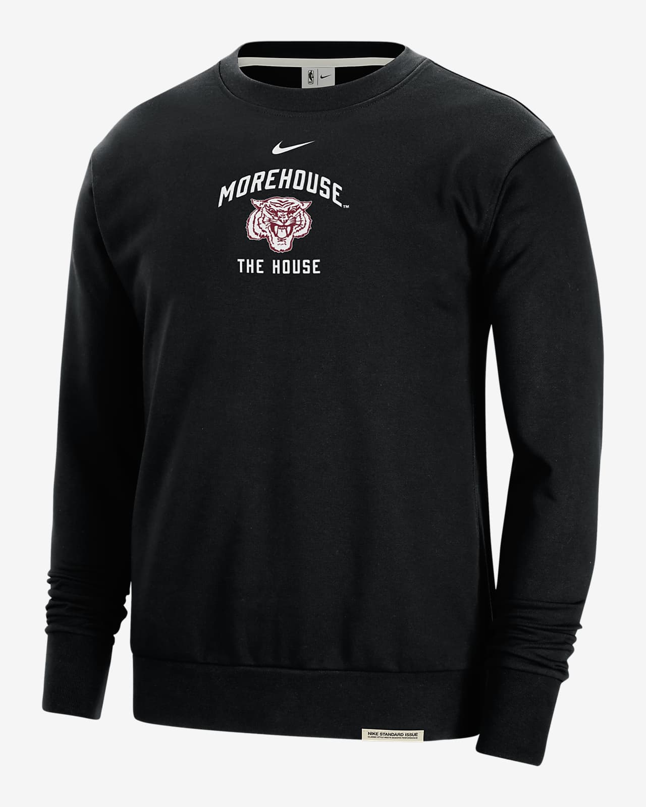 Morehouse Standard Issue Men's Nike College Fleece Crew-Neck Sweatshirt