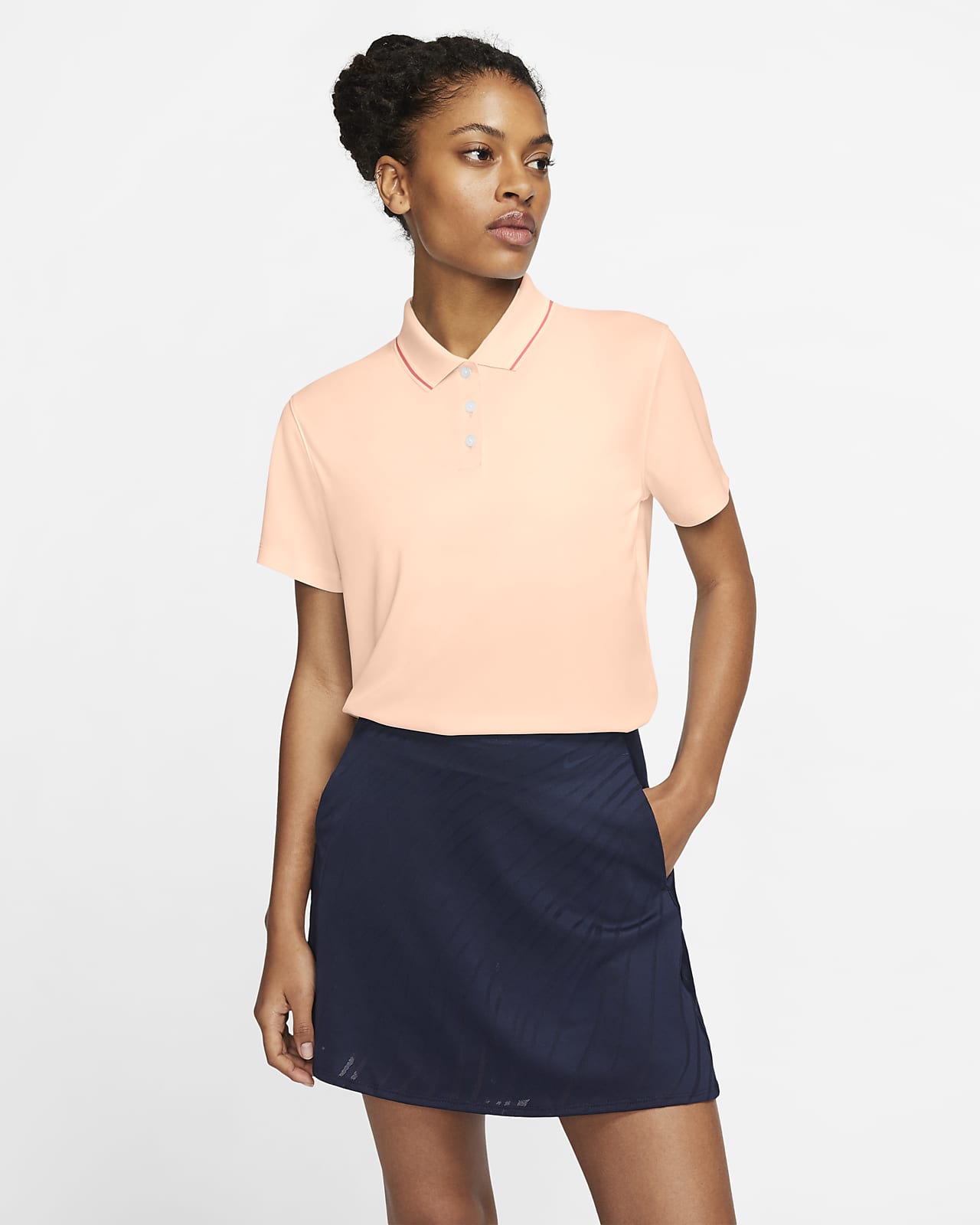 nike dri fit womens golf shirts