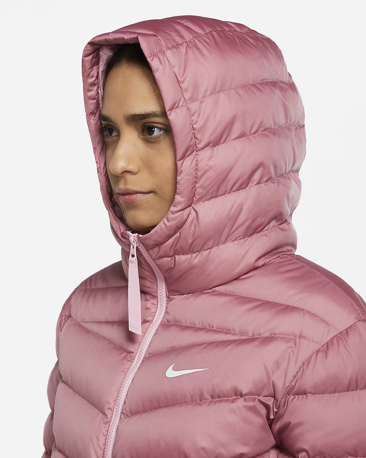 Nike Sportswear Down Fill Women's Windrunner Jacket. Nike SE Nike W NSW Windrunner Down Fill jacka WHITEECHO PINKECHO