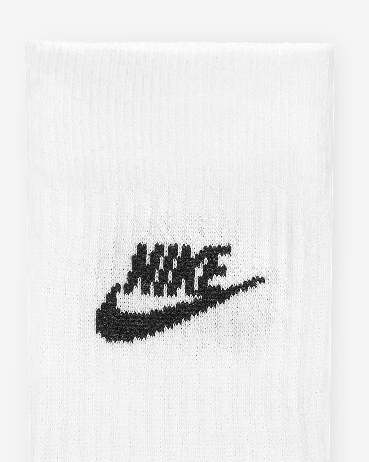 Meia Nike Sportswear Everyday Essential (3 Pares) White - So High Urban Shop