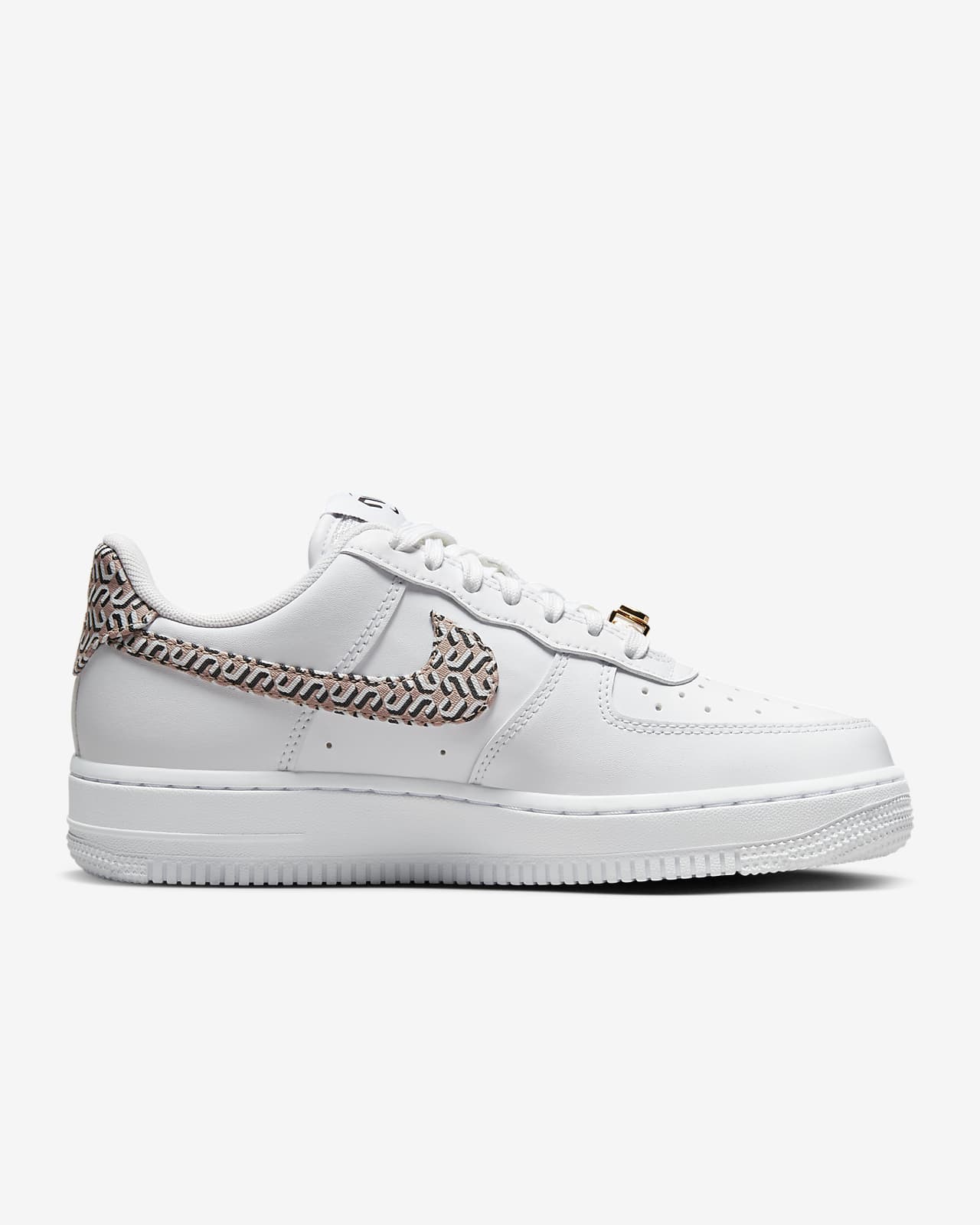 Nike Air Force 1 LX Summit White/Hemp/Black Women's Shoes, Size: 8.5