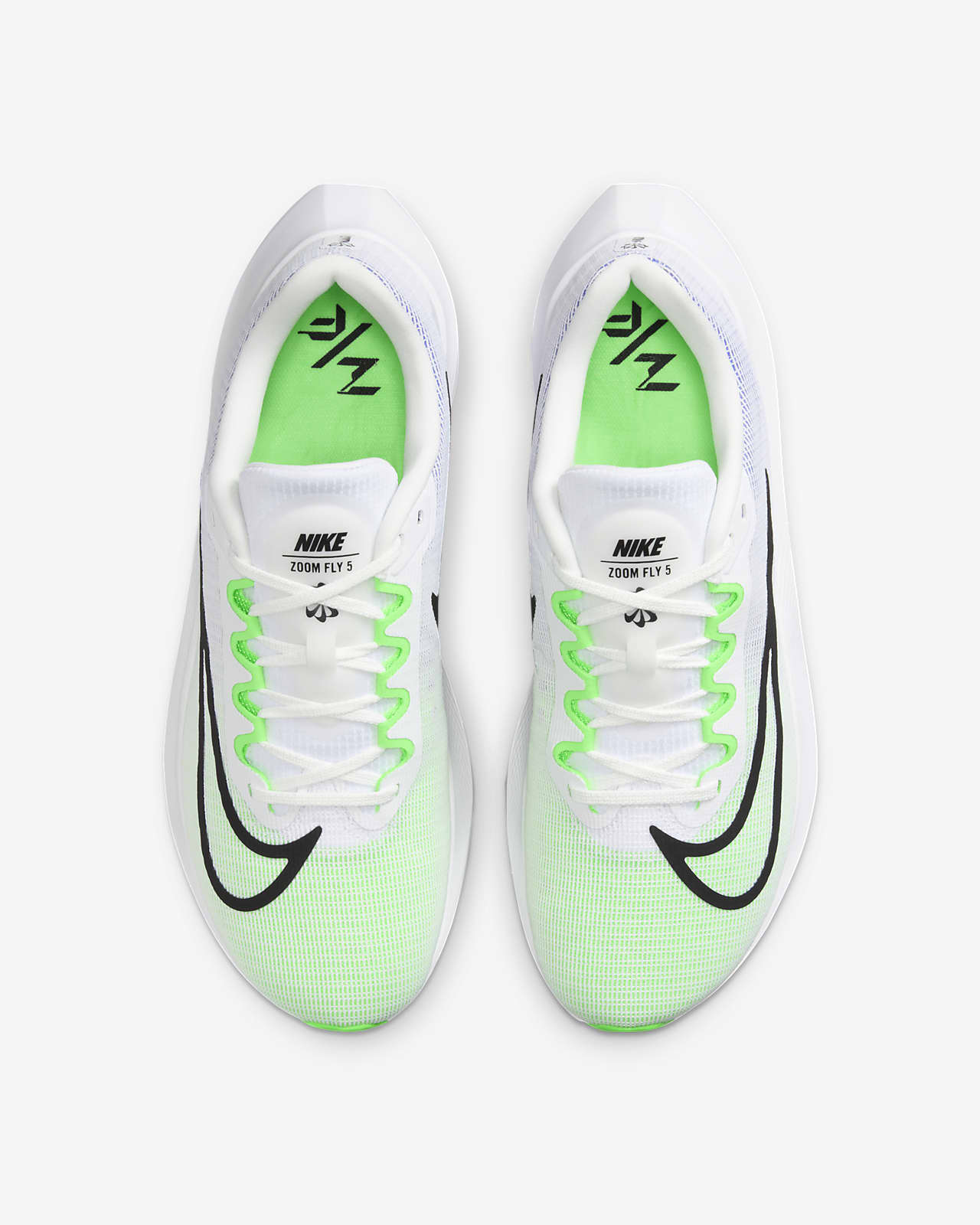 Nike running best sale shoes lime green