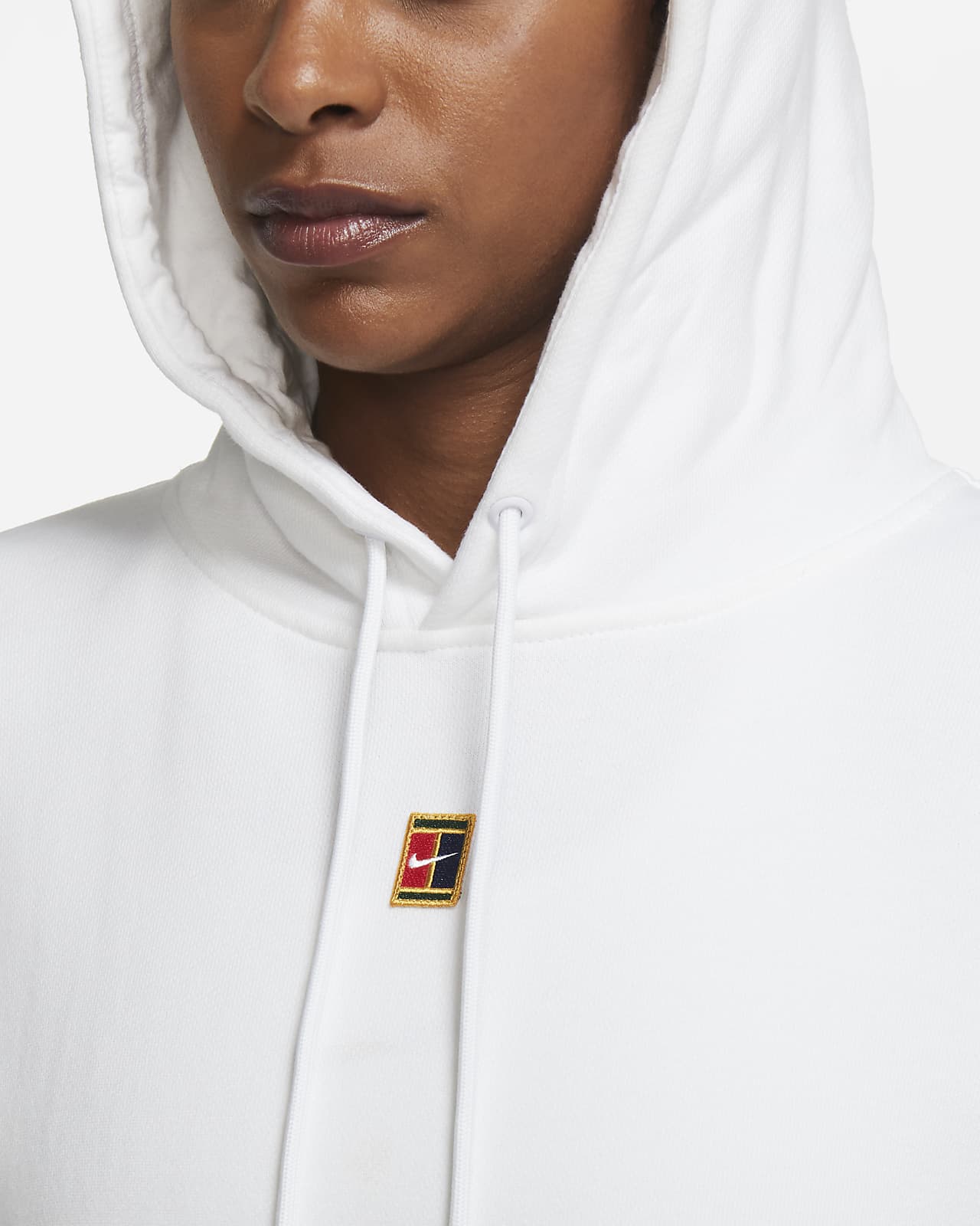 nike fleece tennis hoodie