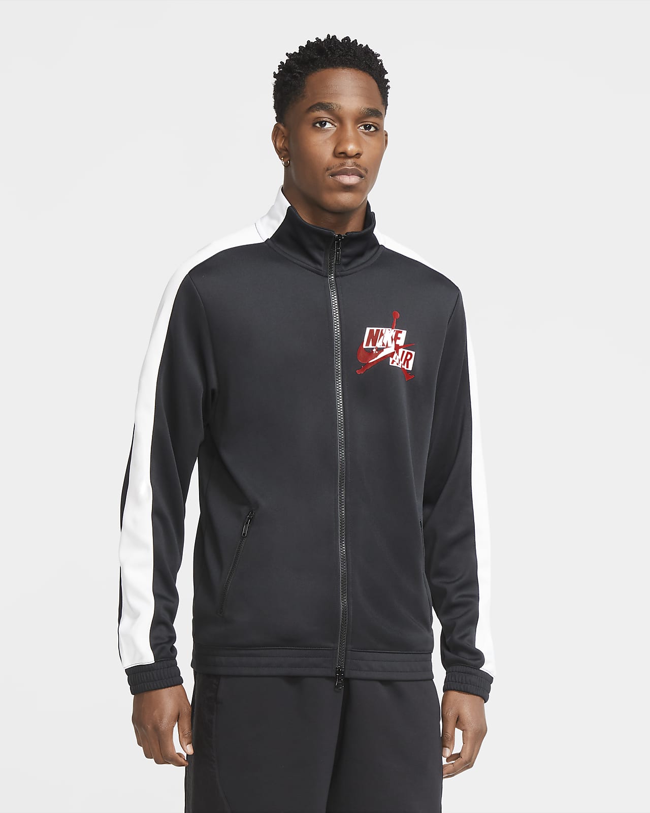 Jordan Classic Tricot deals Warm-Up Jacket LRG