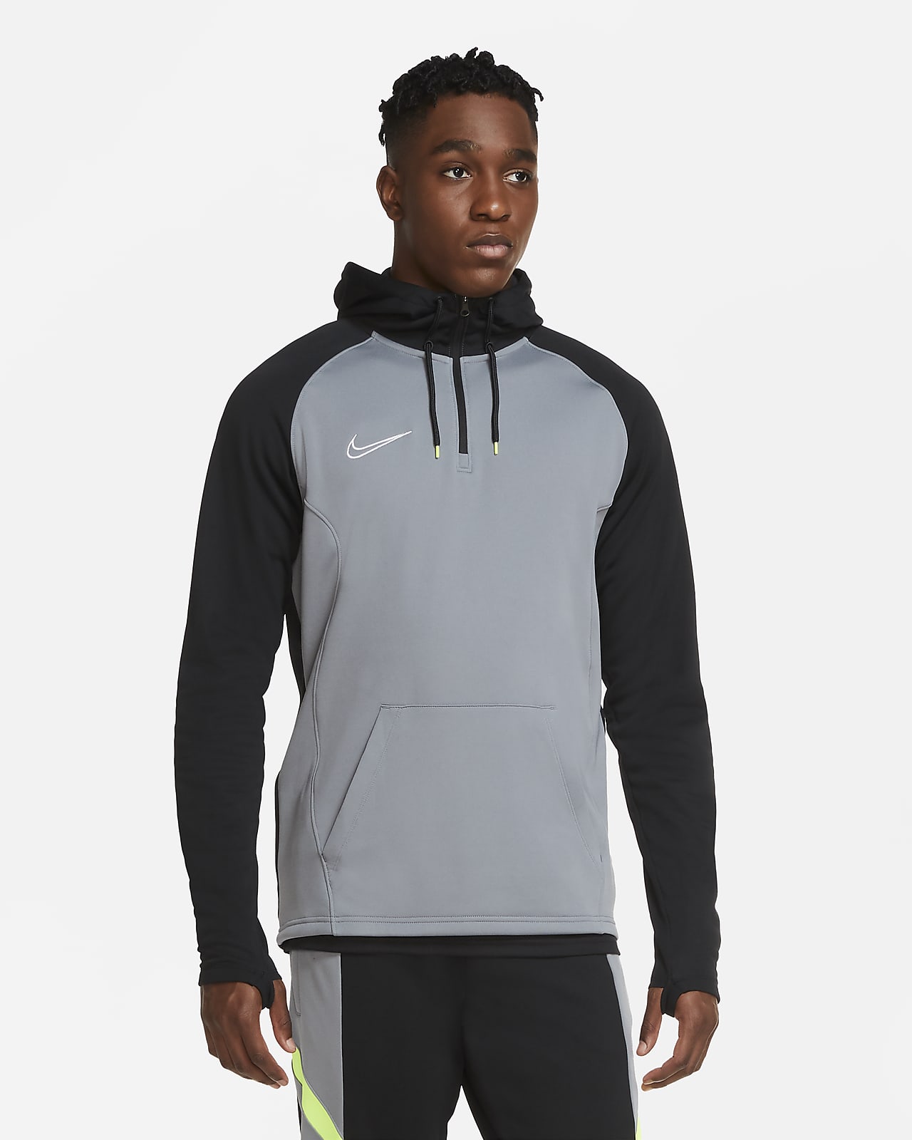 Nike Dri FIT Academy Voetbaltrainingshoodie met korte rits Heren Sale Hoodies en sweatshirts. Nike NL