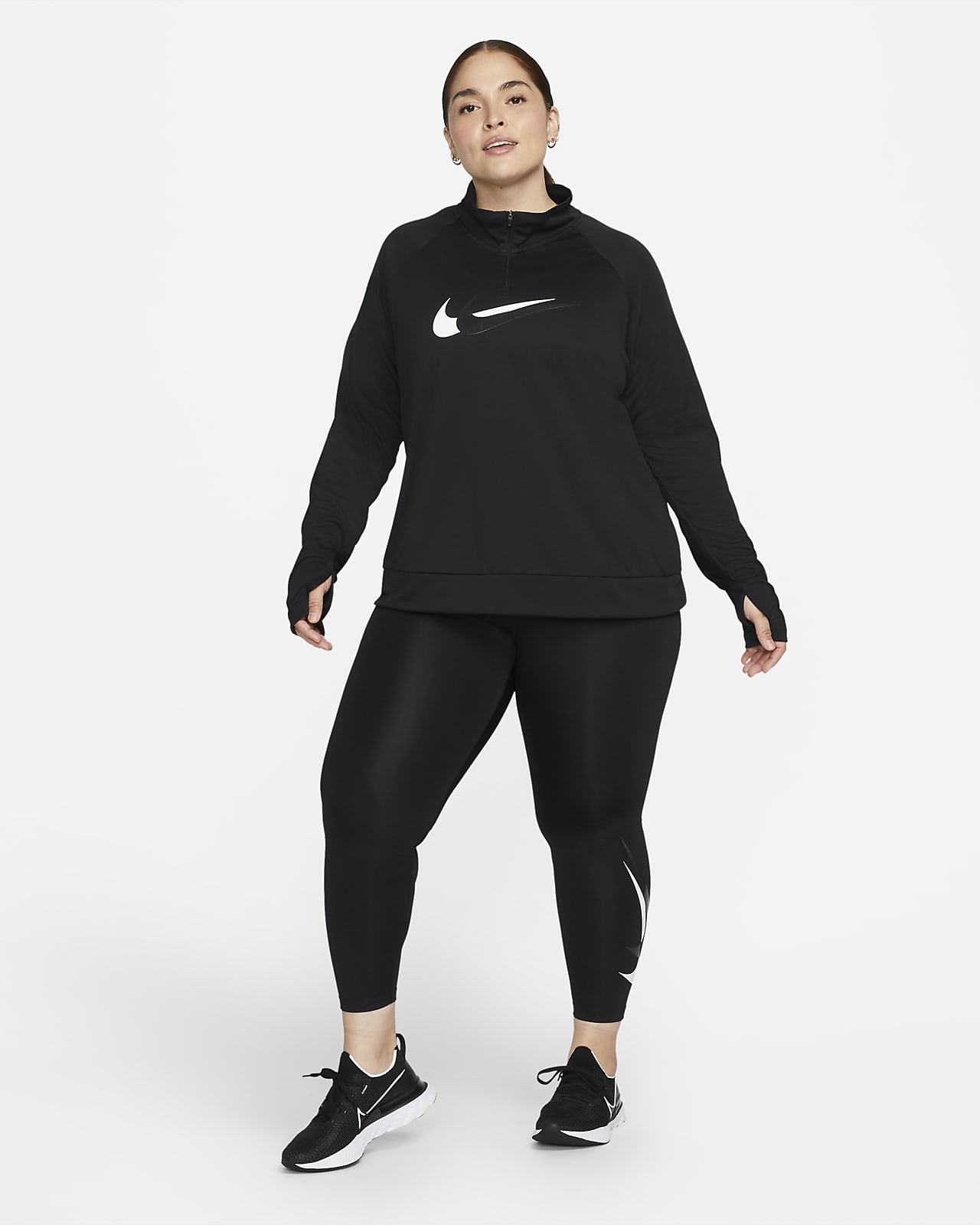 Women's nike swoosh run cropped running tights Clearance