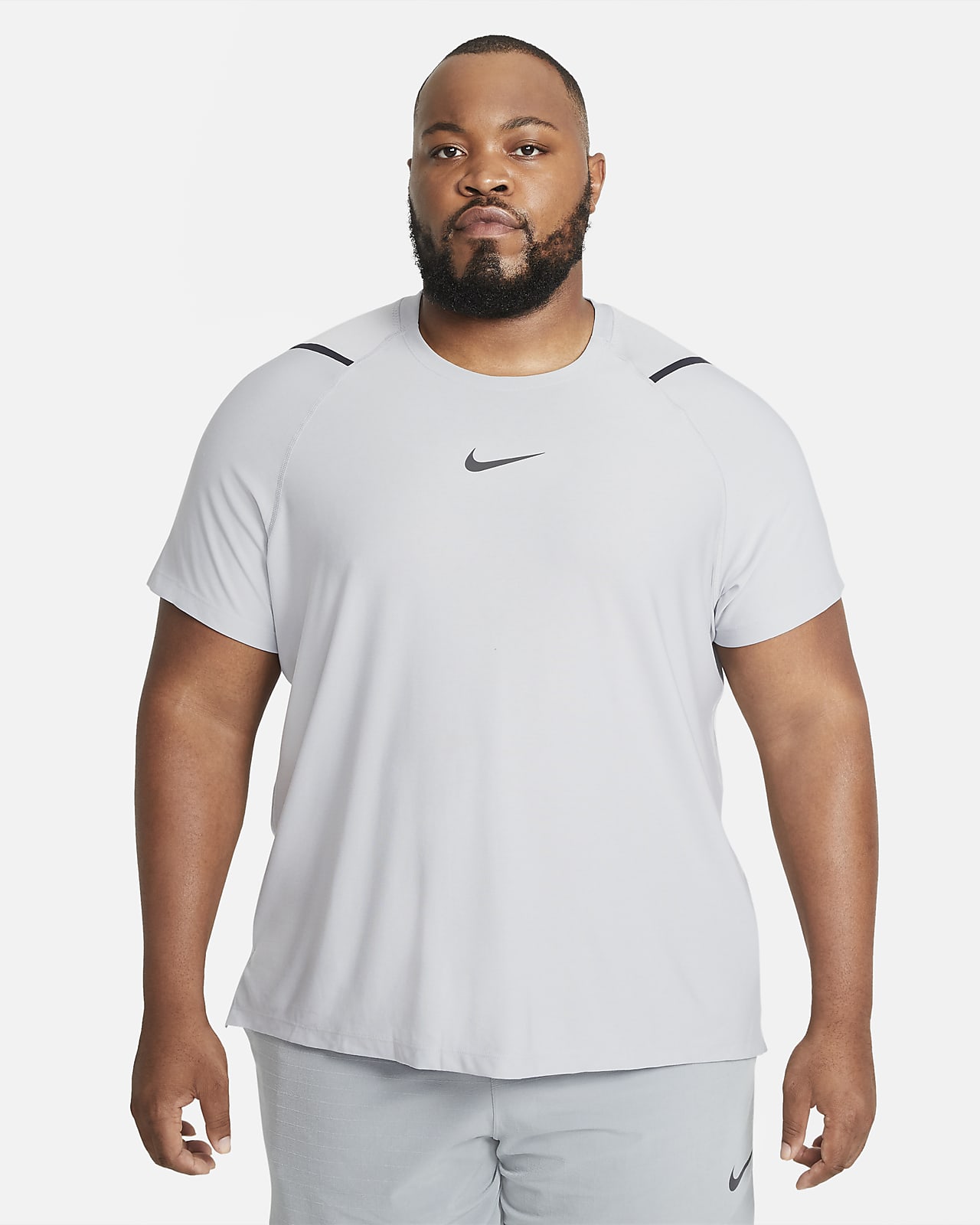 nike pro mens short sleeve top