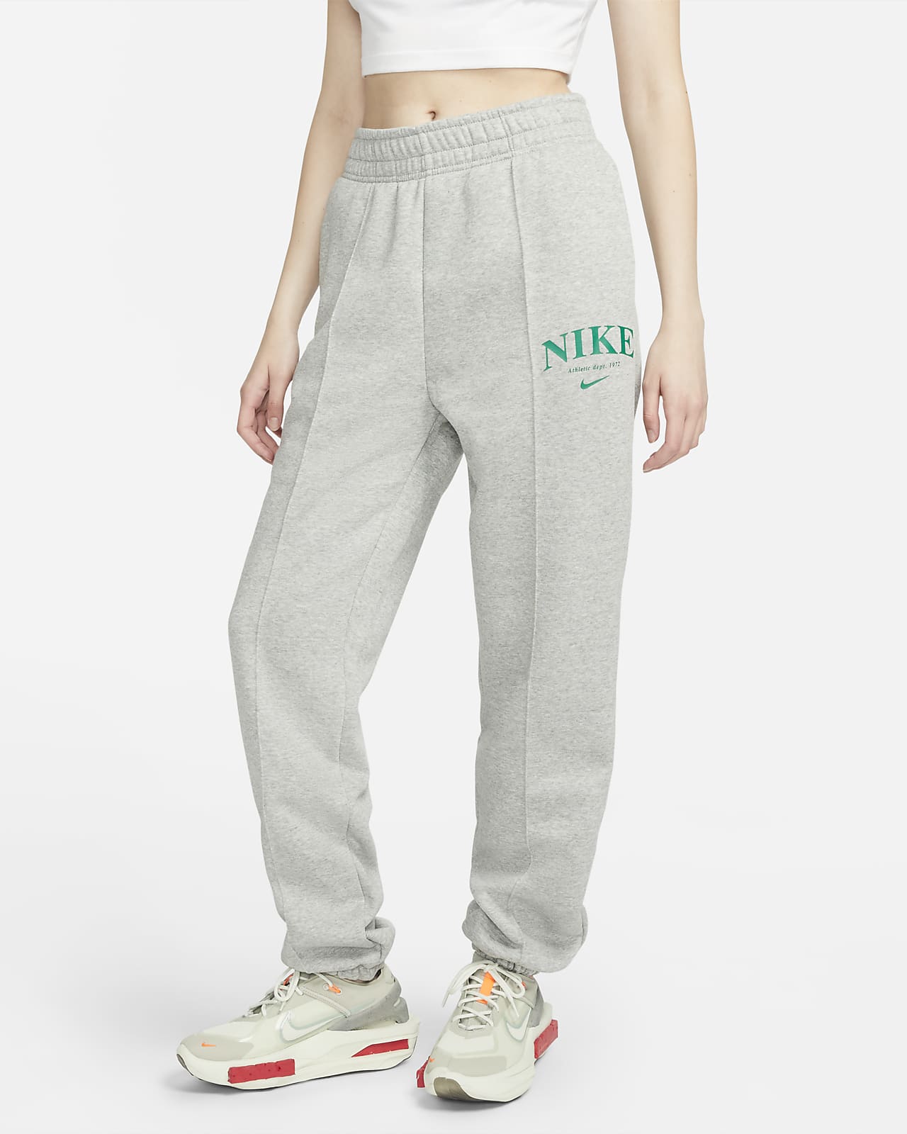 Pantaloni in fleece Nike Sportswear Collection Essentials - Donna. Nike CH