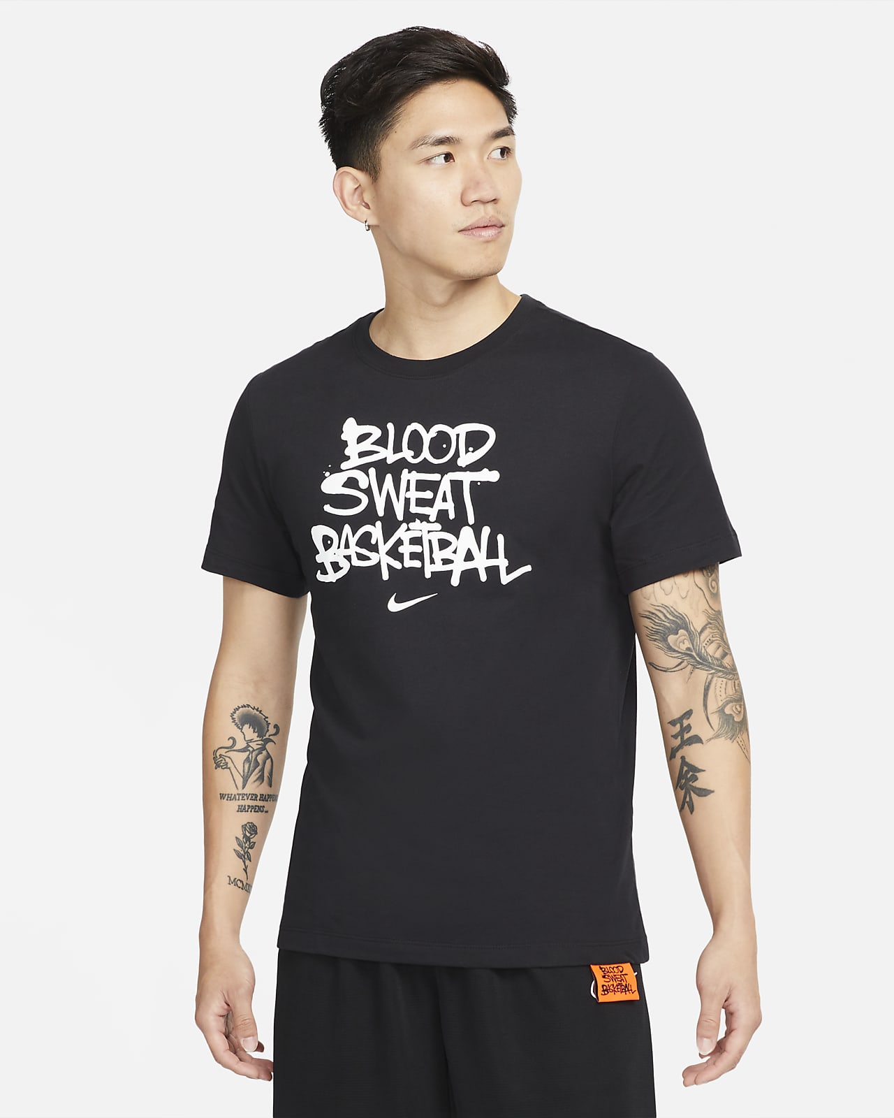 เสื้อยืดบาสเก็ตบอลผู้ชาย Nike Dri-FIT “Blood, Sweat, Basketball”