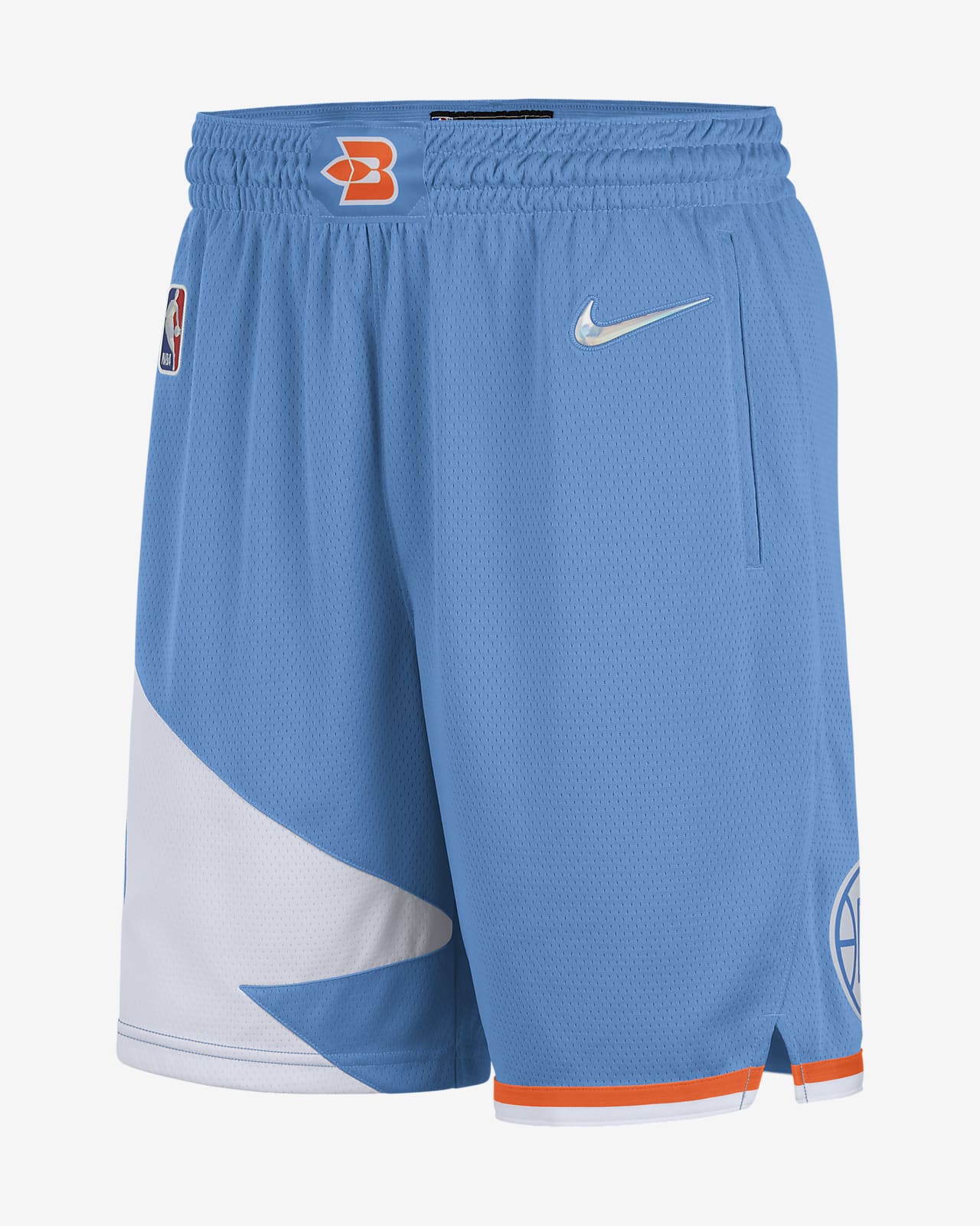 LA Clippers City Edition Nike Dri-FIT NBA Swingman Shorts für Herren