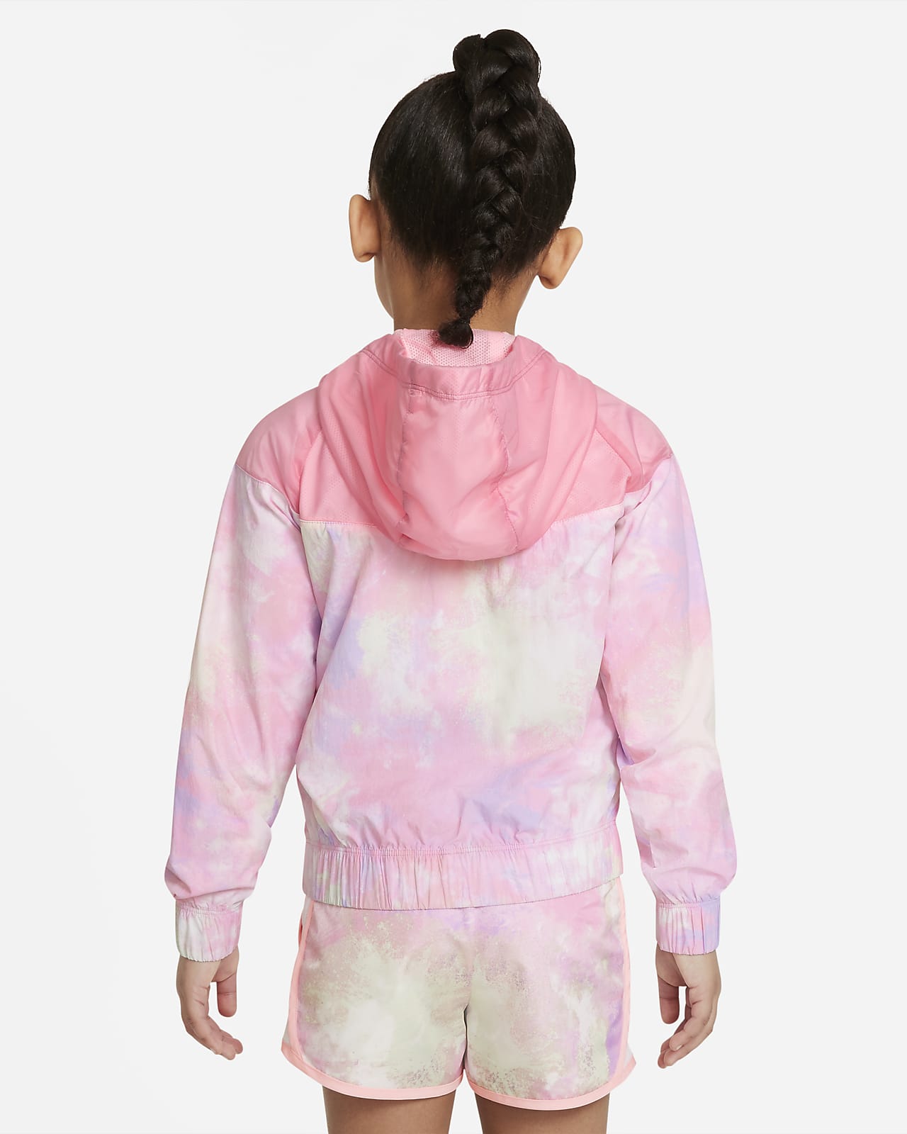 tie dye zip jacket