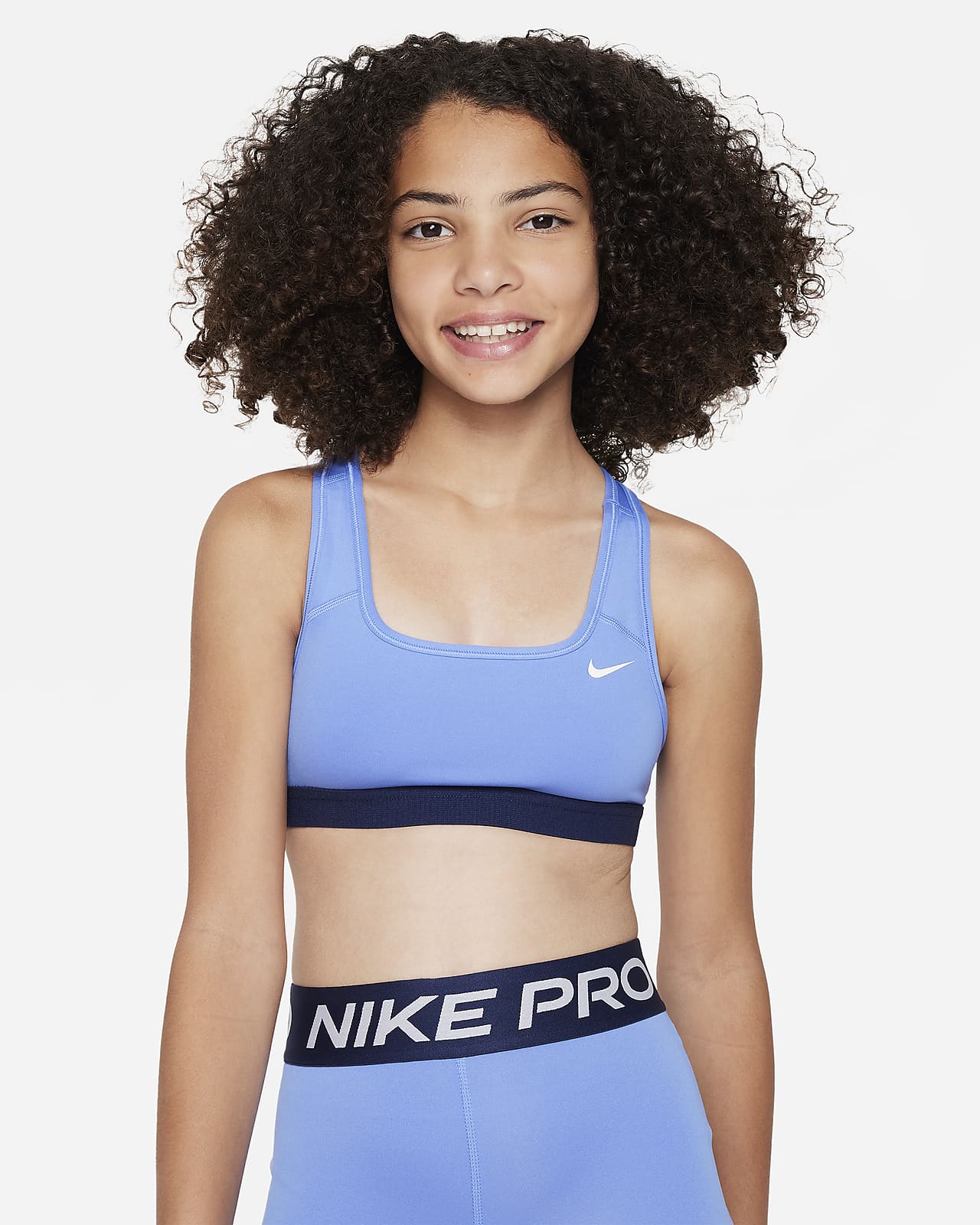 NIKE Girls' Nike Swoosh Sports Bra