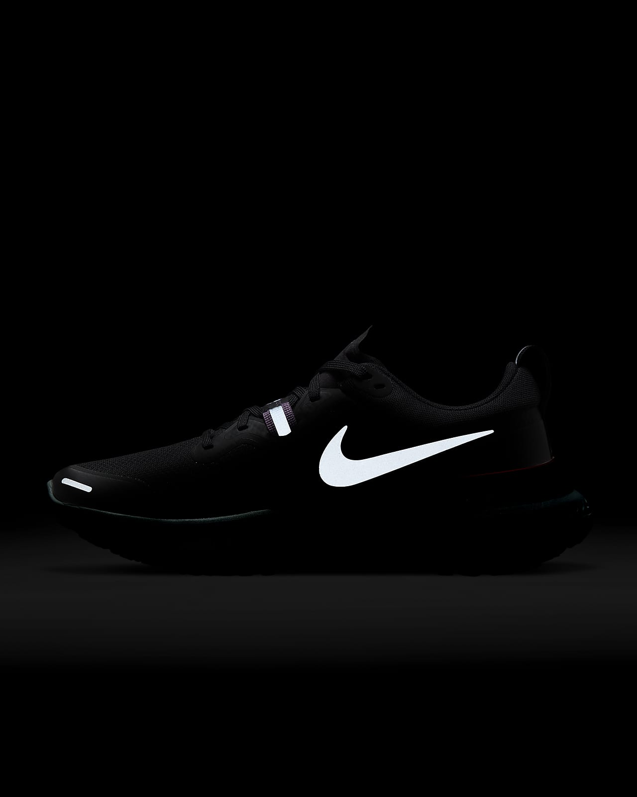 nike react womens all black