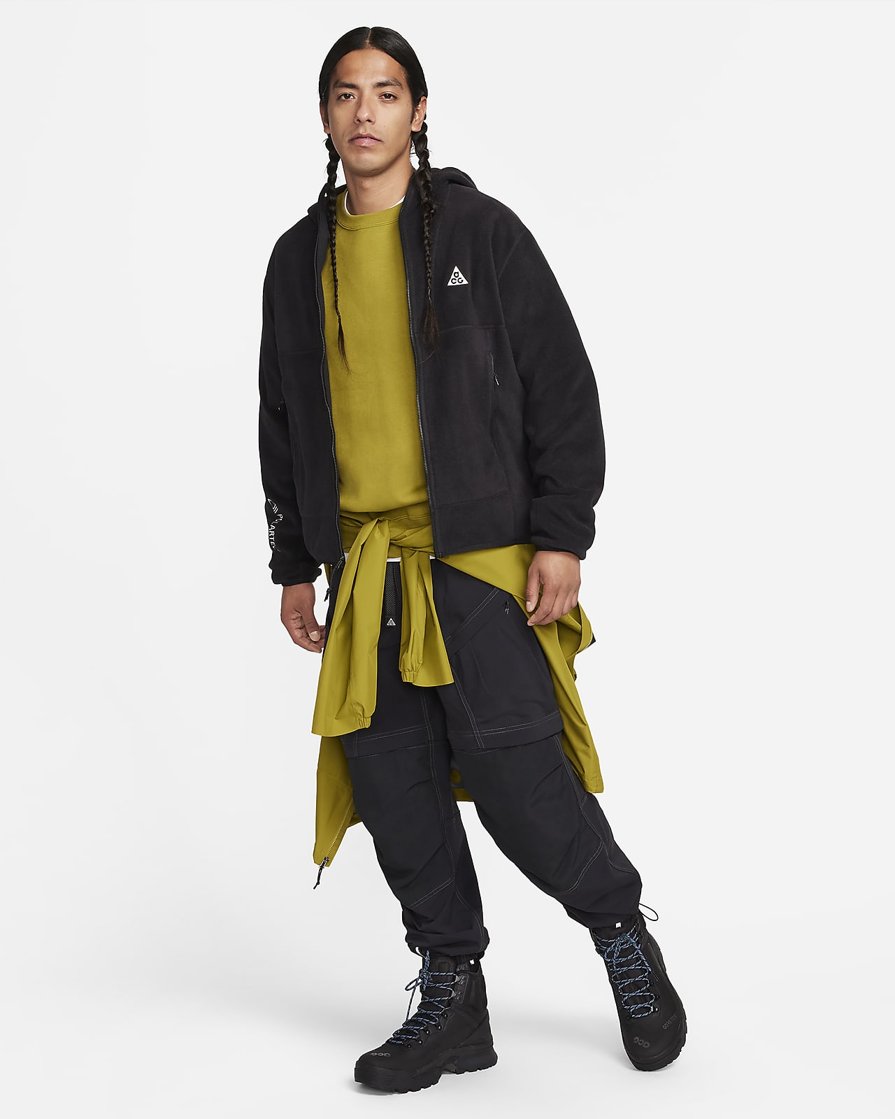 新品超激得nike acg wolf tree fleece M フリース フーディー ジャケット・アウター