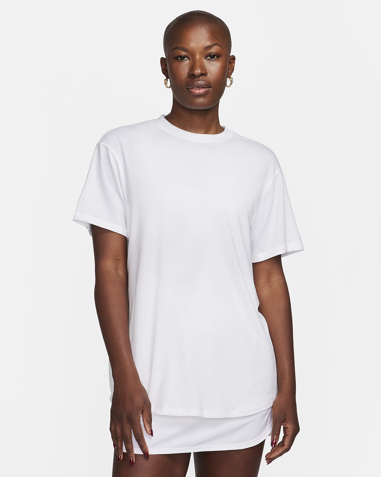 Top a manica corta Dri-FIT Nike One Relaxed – Donna
