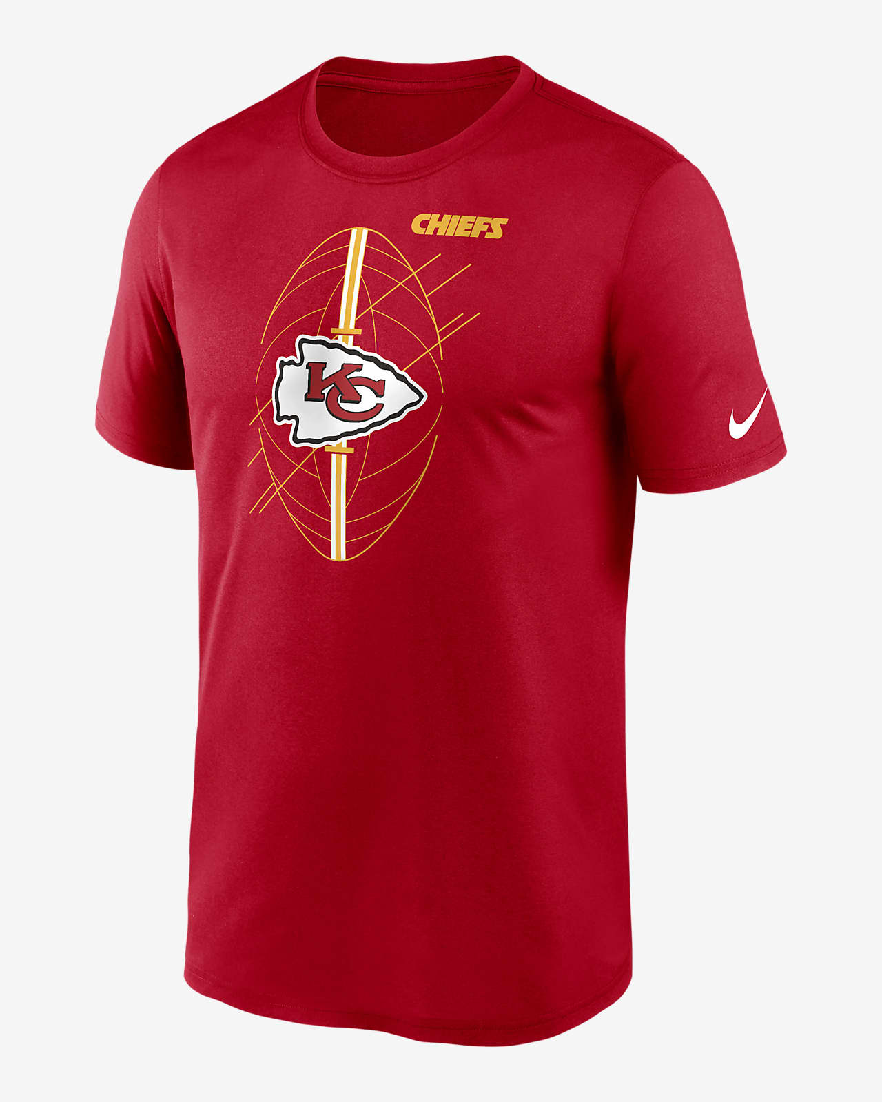 Men's Nike Red Kansas City Chiefs Legend Icon Performance T-Shirt