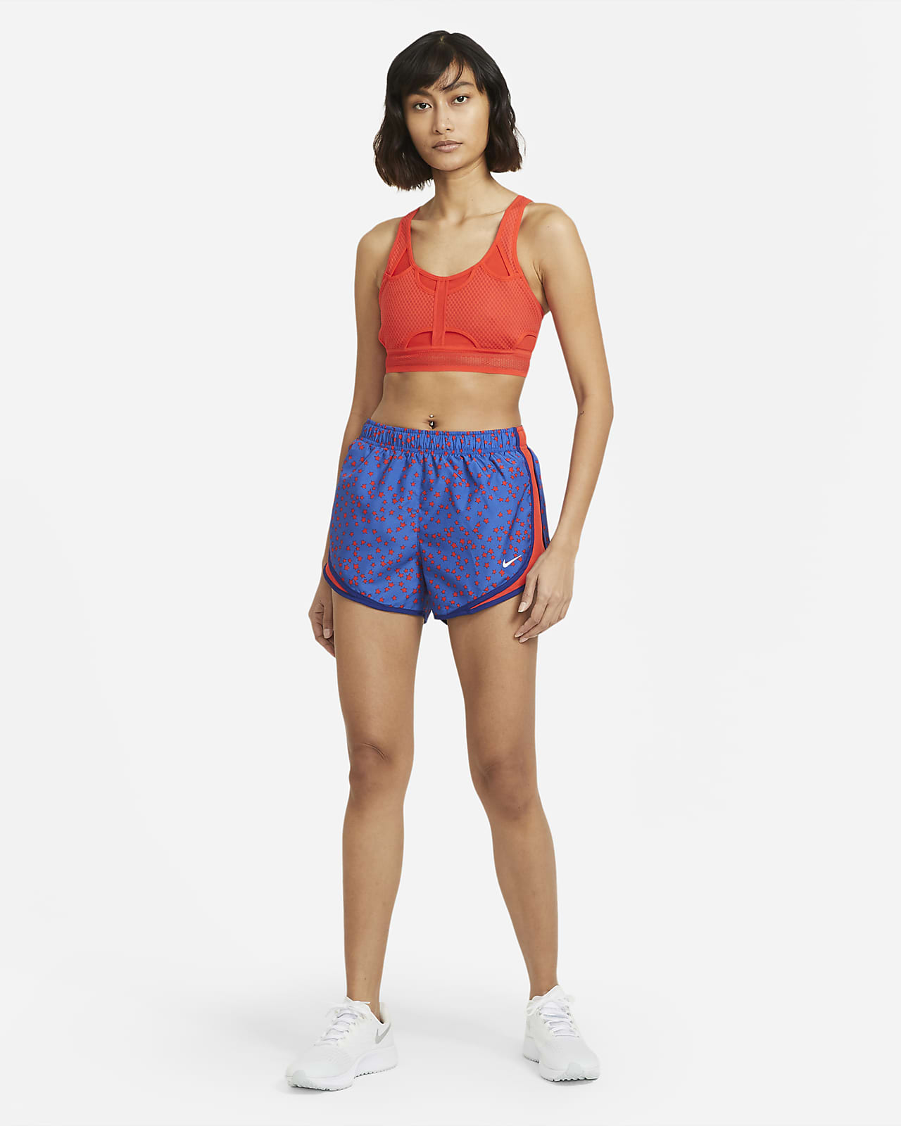 Nike Tempo Women's Americana Print Running Shorts.