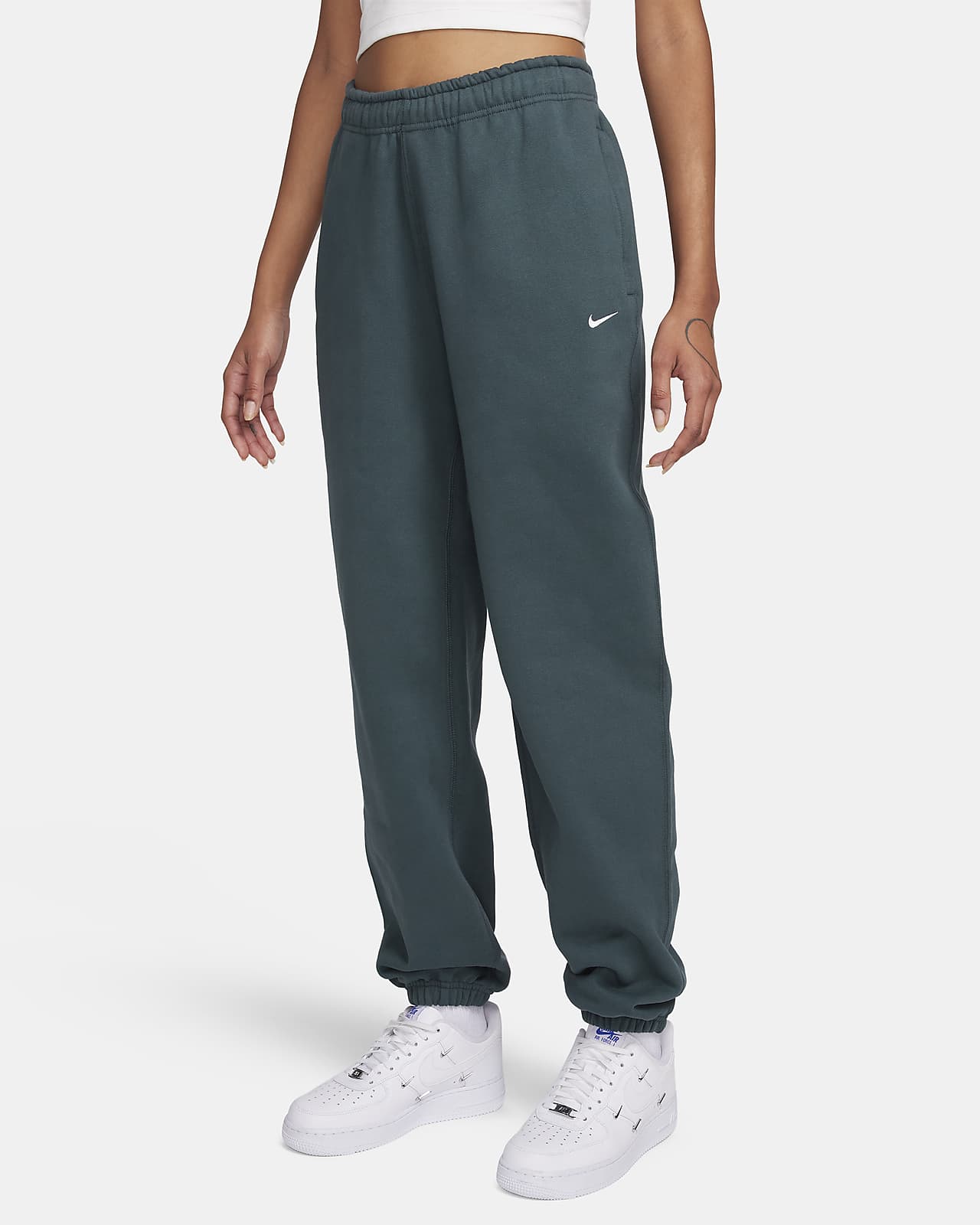 Pantaloni in fleece Nike Solo Swoosh - Donna