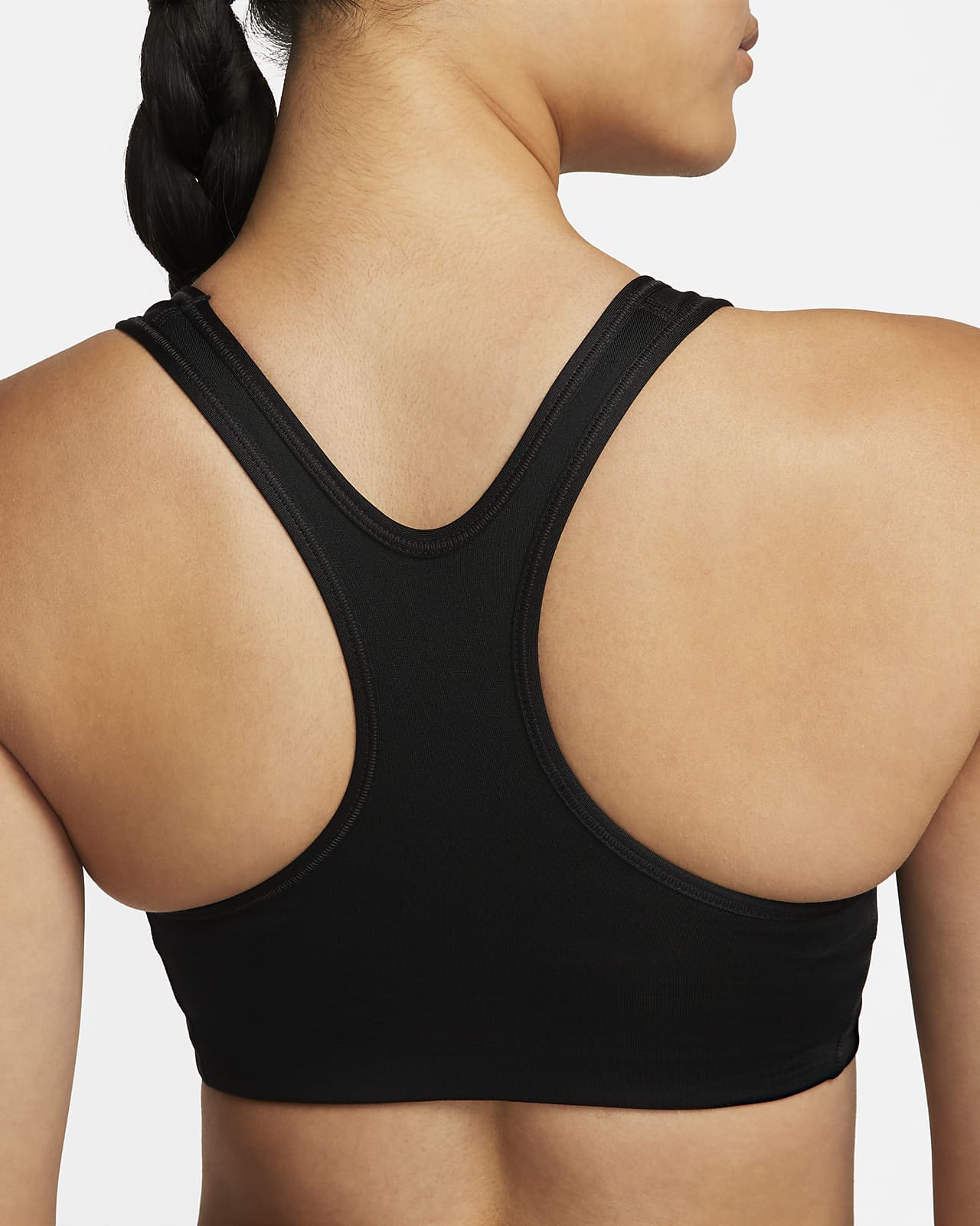 Nike Performance BRA - High support sports bra - white/black/white 