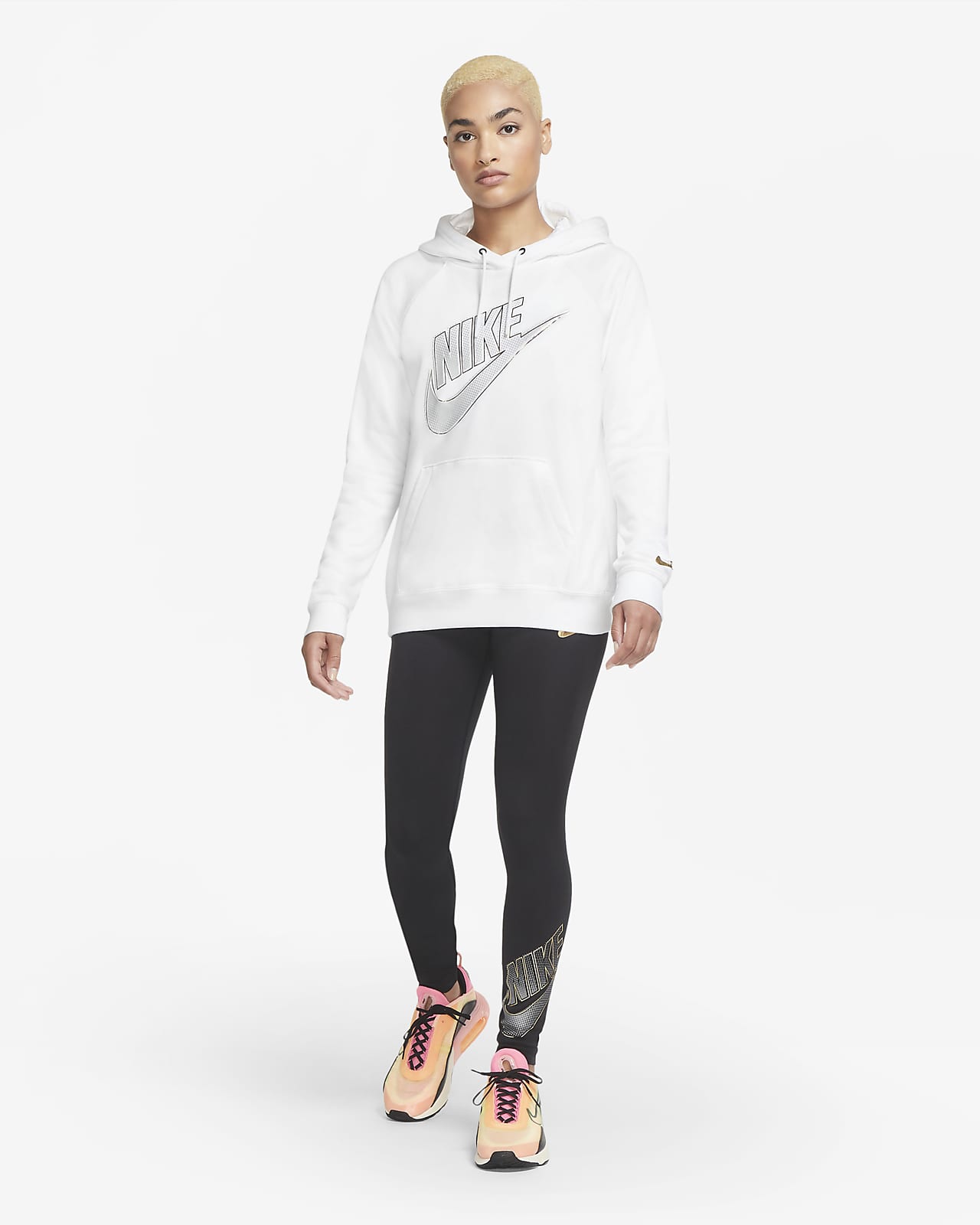 nike sportswear club high rise leggings