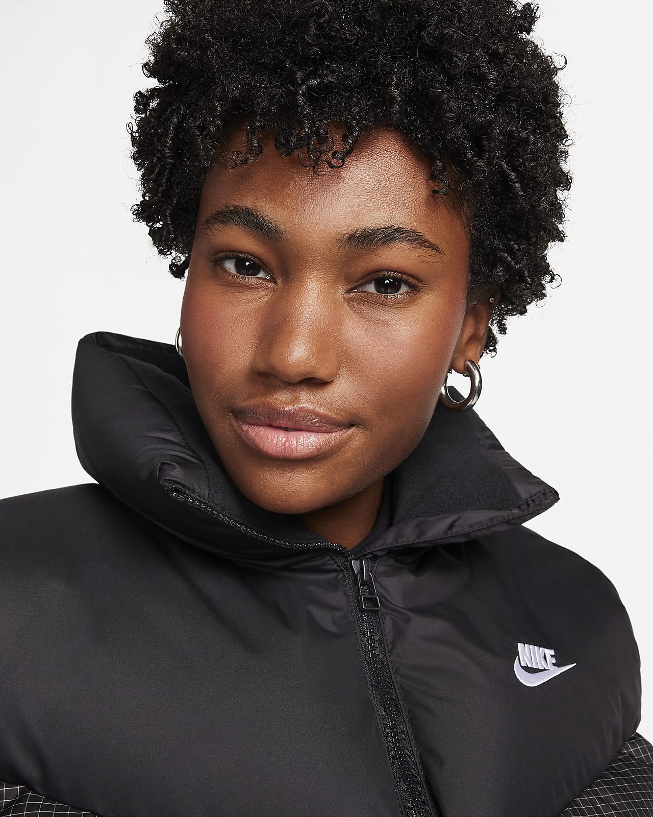 Nike Women's Icon Clash Fleece Jacket Sail/Sail/Rattan/Black - SS22 - US
