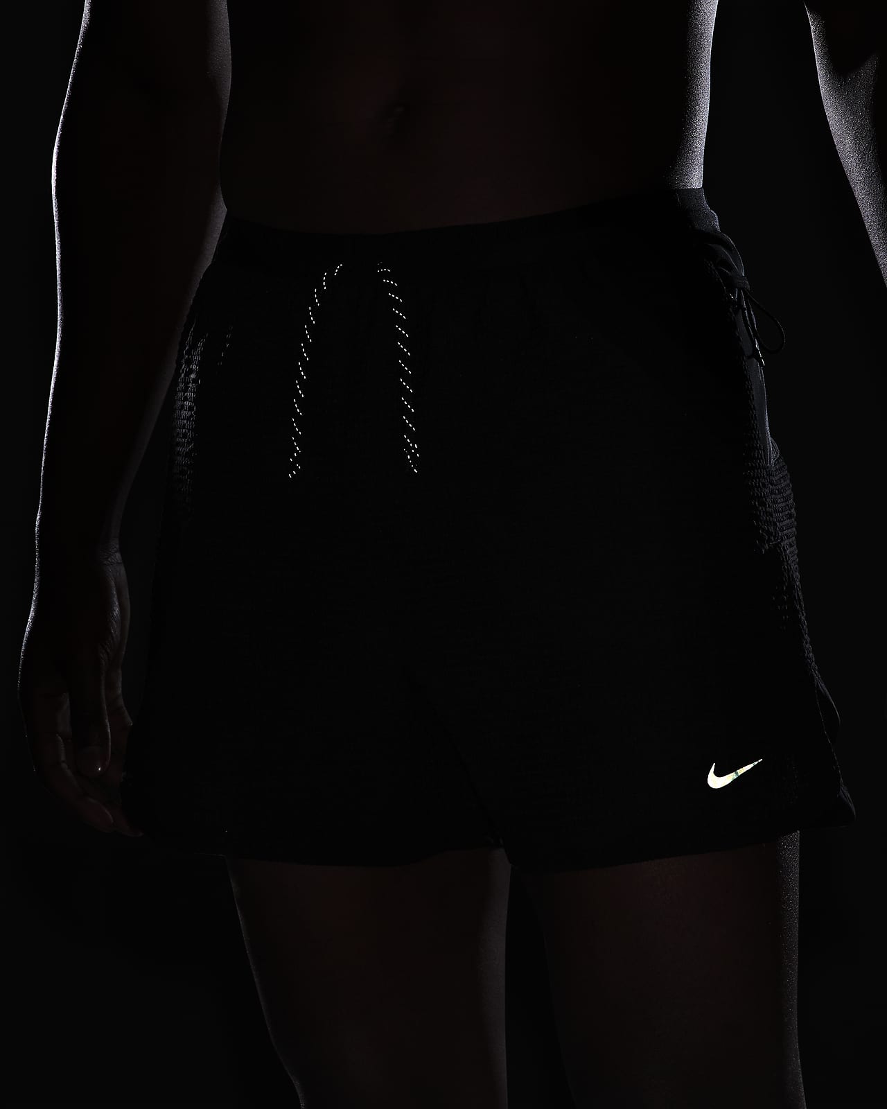 Black Running Shorts. Nike CA