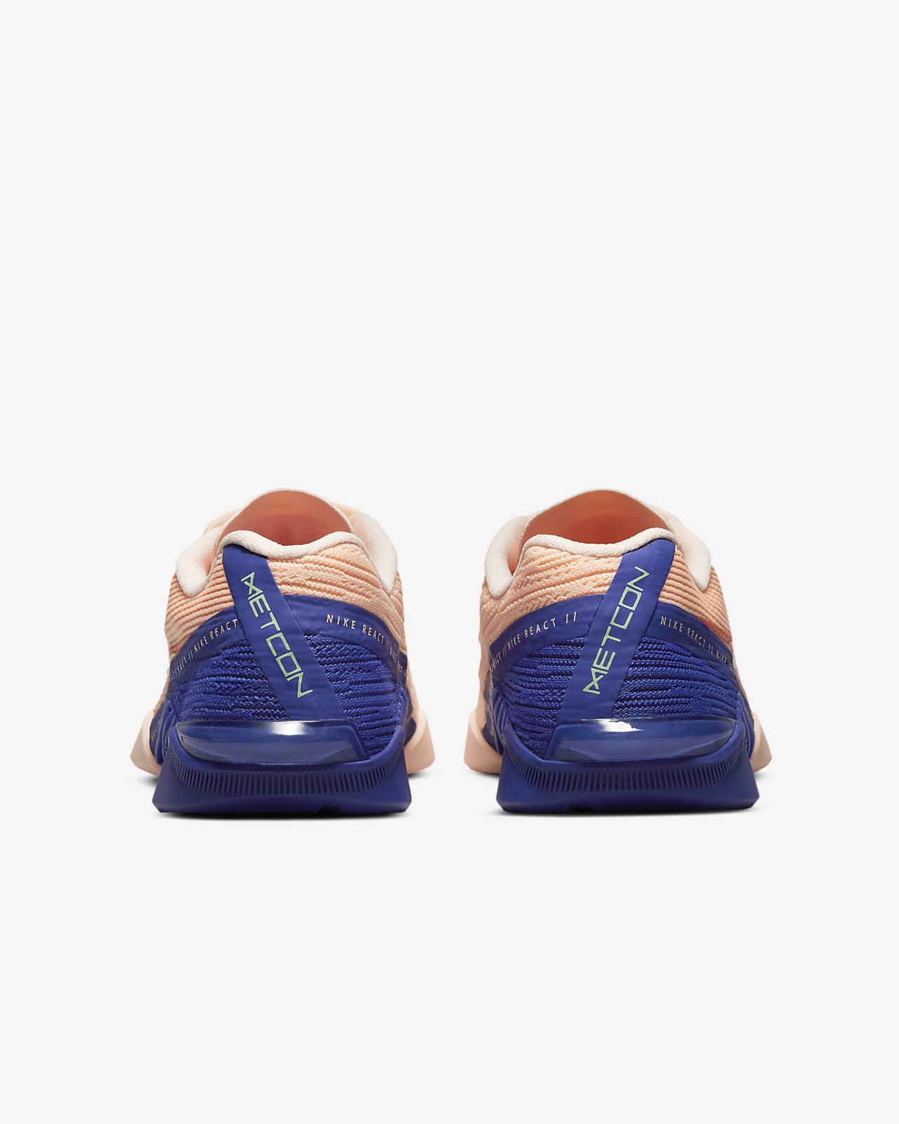 nike react blanche orange