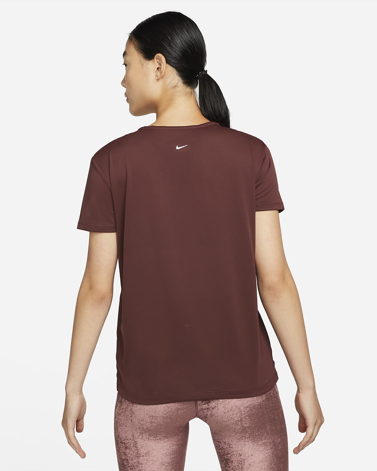 Playera de running de manga corta para mujer Nike Dri-FIT. Nike.com