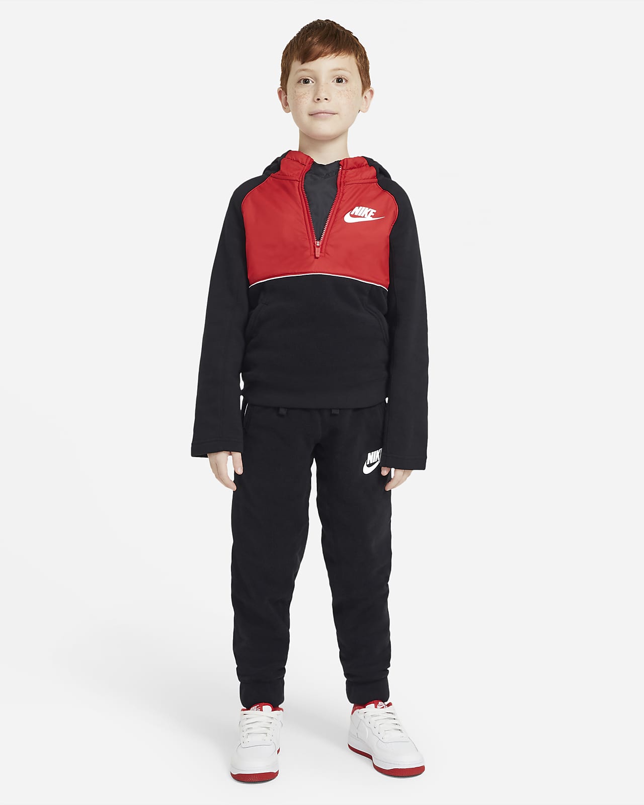 nike nsw poly tracksuit junior boys