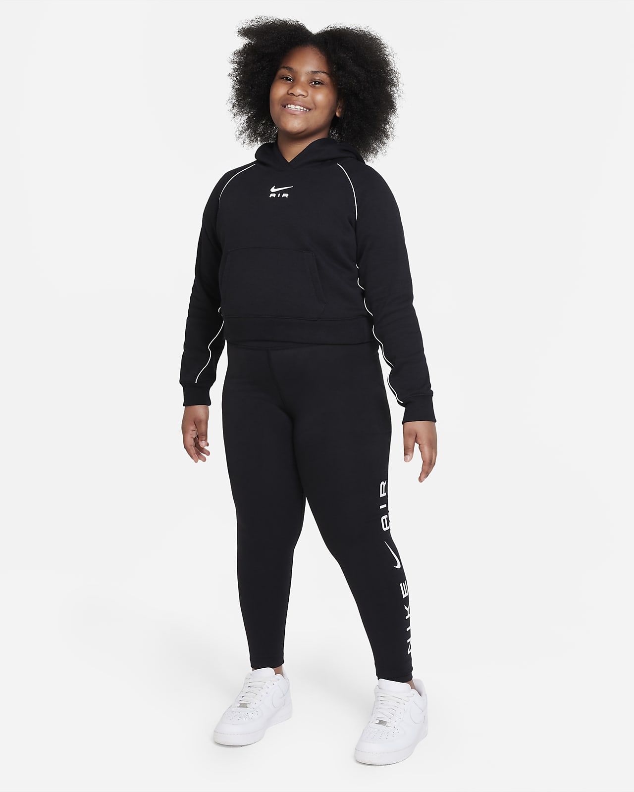 Nike Air Essential Older Kids' (Girls') High-Waisted Flared Leggings. Nike  ID