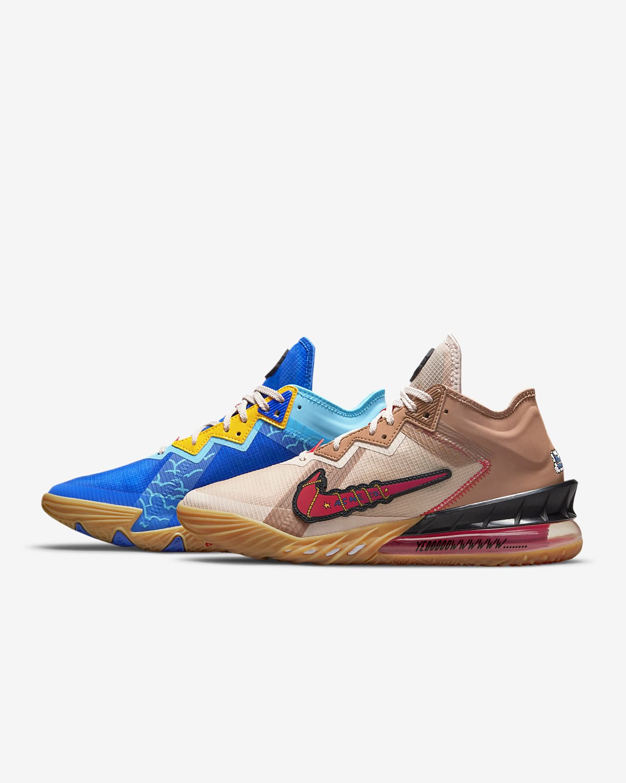 Lebron 18 Low Wile E Vs Roadrunner Basketbol Ayakkabisi Nike Tr