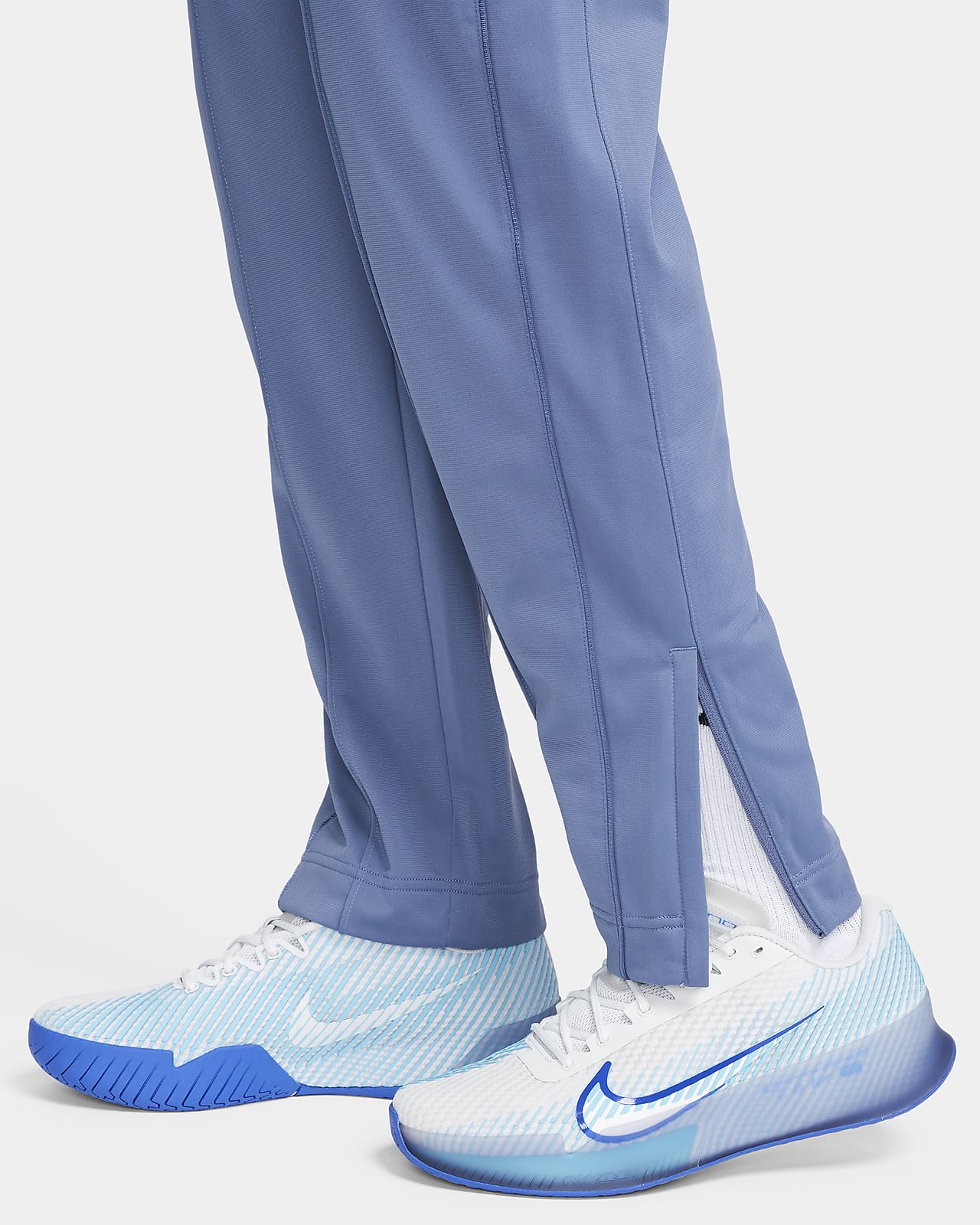 Nike sz XL Women's TENNIS Pants NikeCourt Dry w Zip @ Ankles NEW $80  831205-100