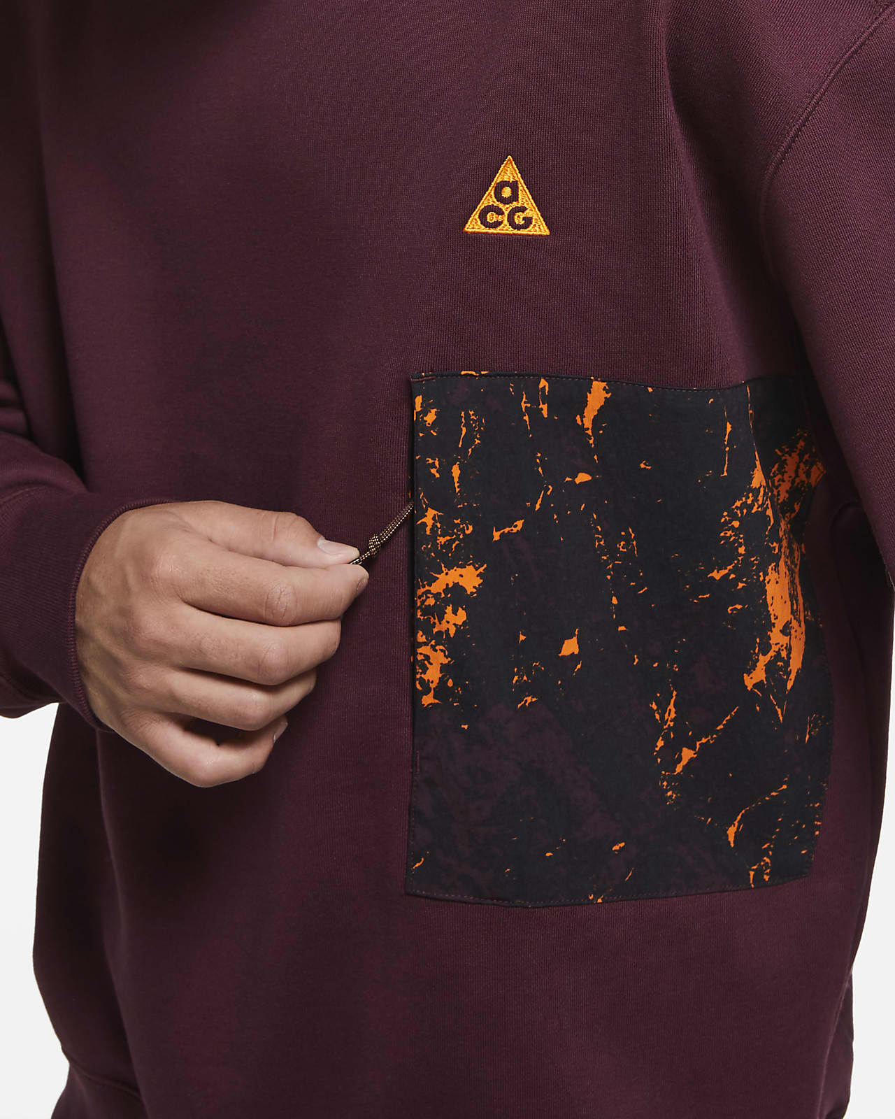 Nike ACG Men's All over Print Crew Sweatshirt. Nike AT Nike ACG Men's All over Print Crew Sweatshirt. Nike AT