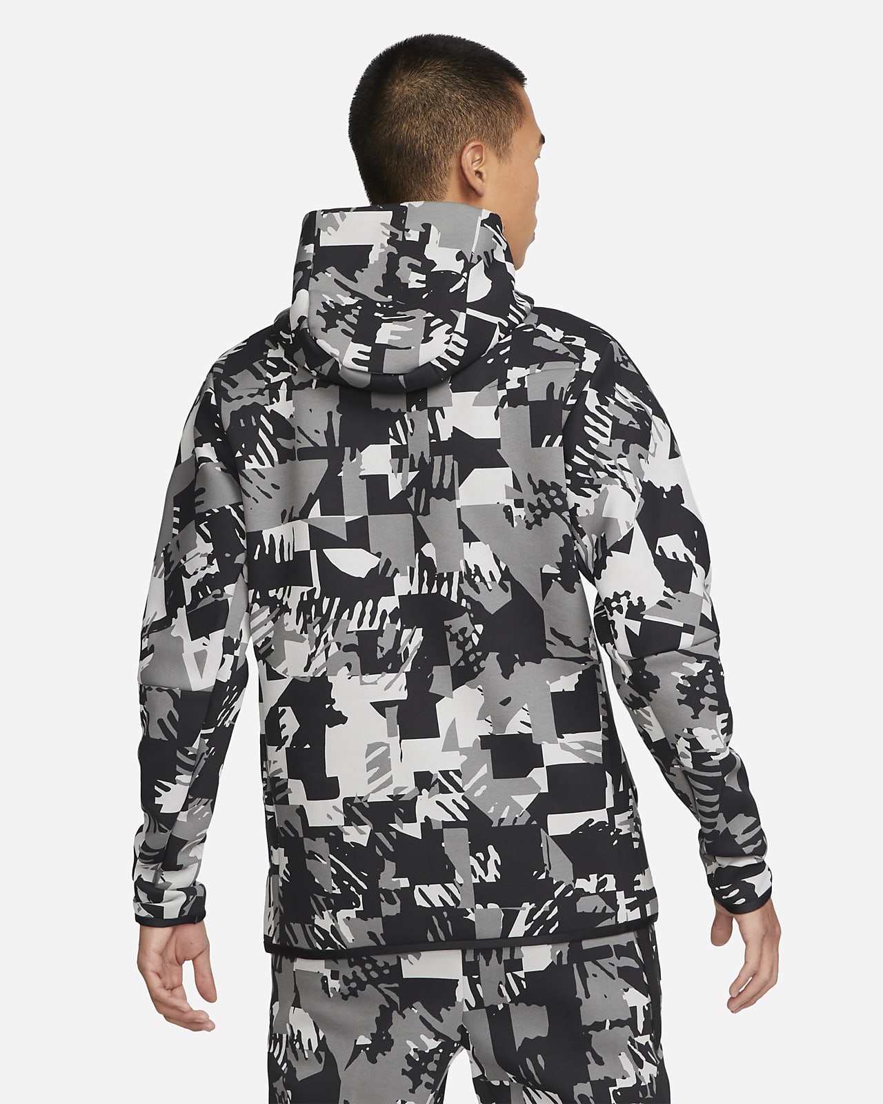 Felpa con cappuccio e zip a tutta lunghezza Nike Sportswear Tech Fleece -  Uomo. Nike CH
