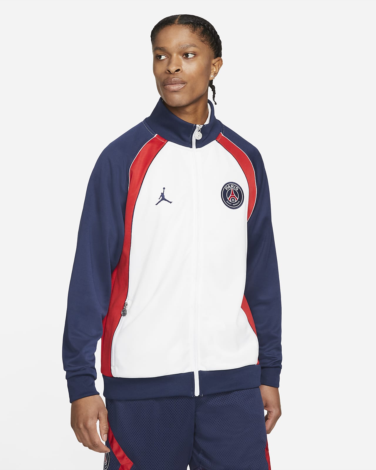 psg trainingsjacke weiß nike