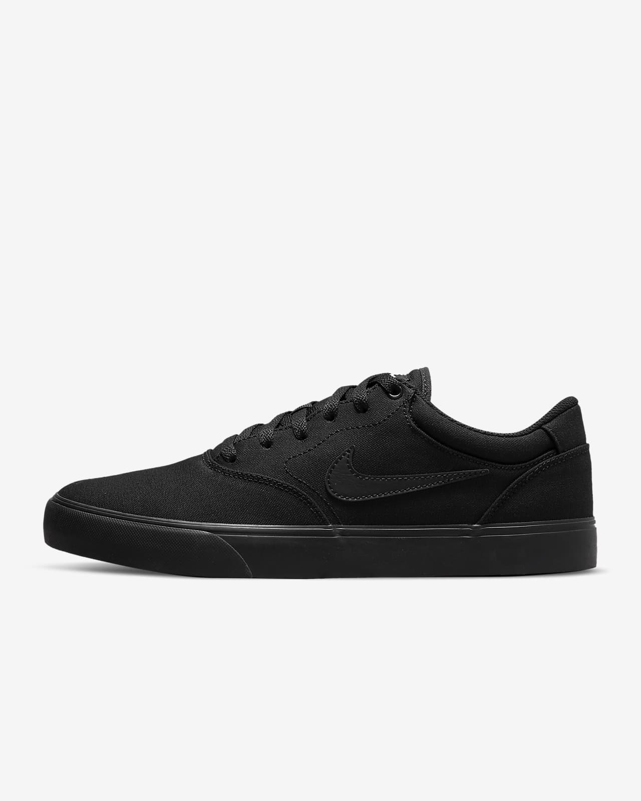 nike sb chron 2 canvas black