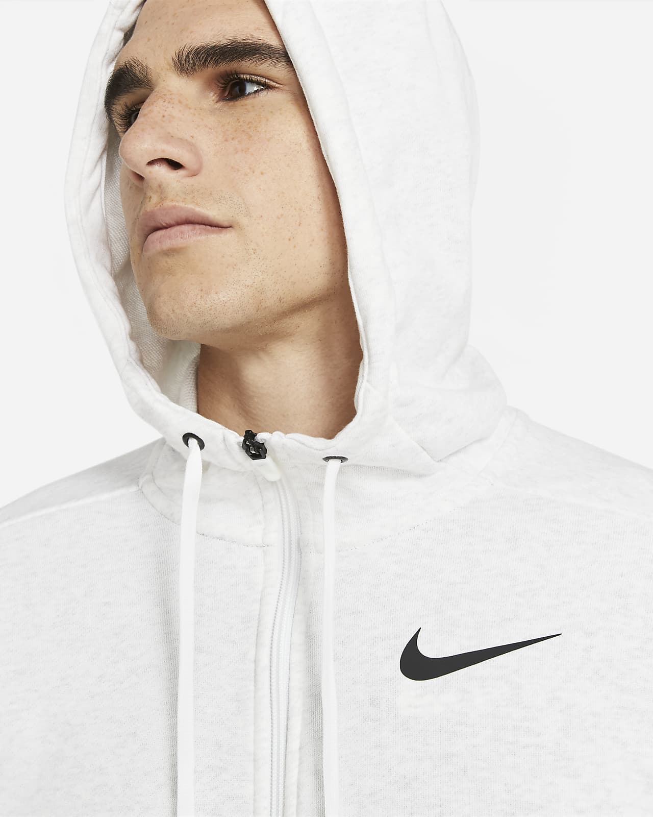 nike dri fit full zip training hoodie