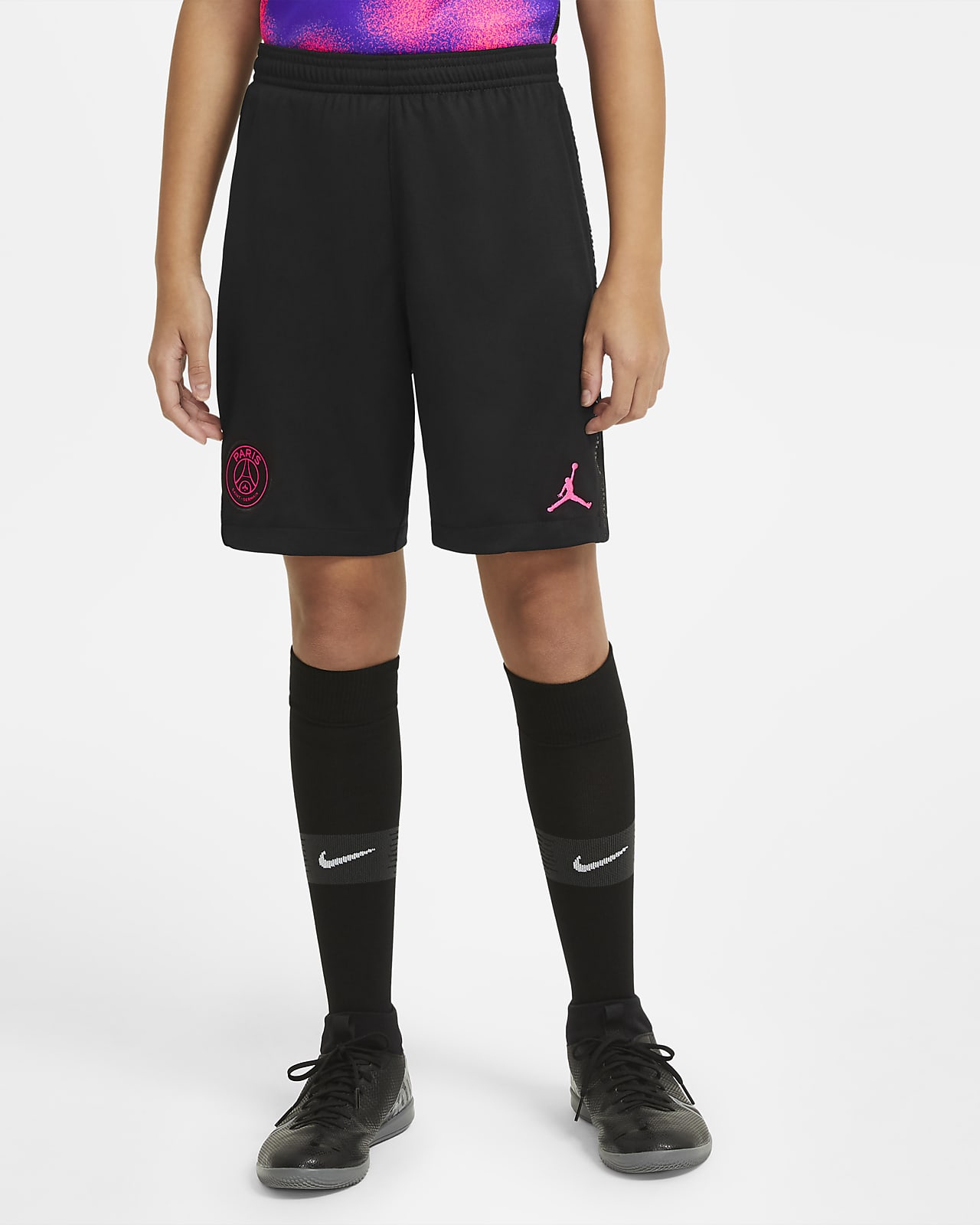 Shorts da calcio Paris Saint-Germain Stadium per ragazzi - Quarta. Nike CH