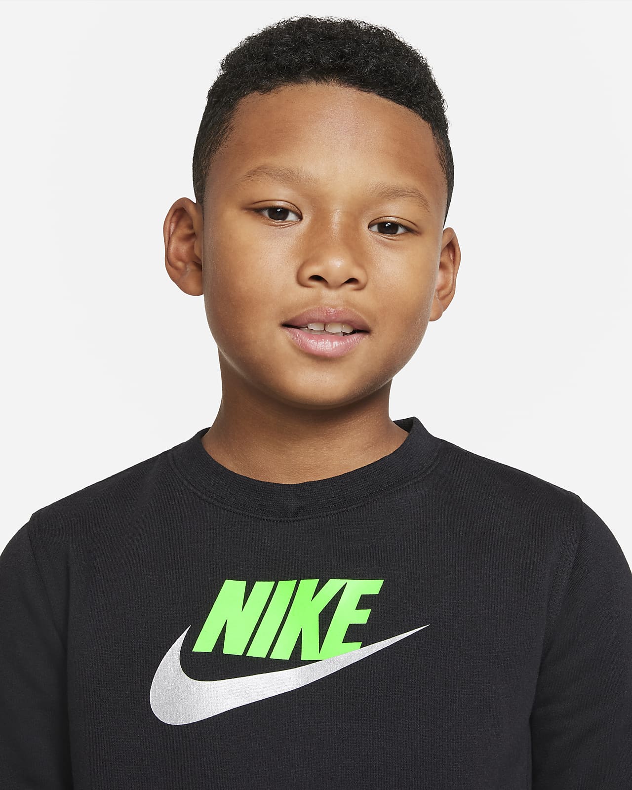 Nike公式 ナイキ スポーツウェア クラブ フリース ジュニア ボーイズ クルー オンラインストア 通販サイト