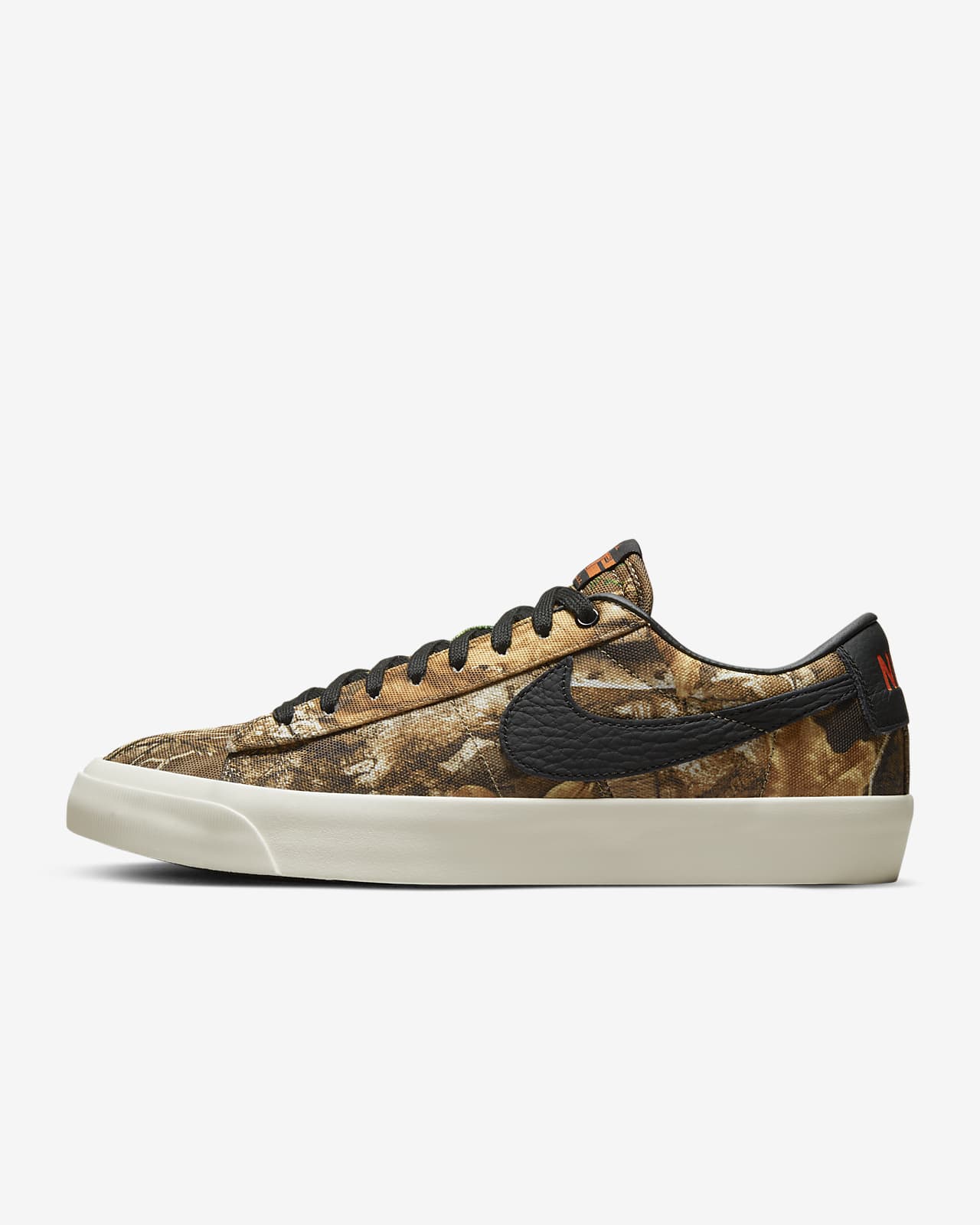 nike camouflage skateboarding shoes