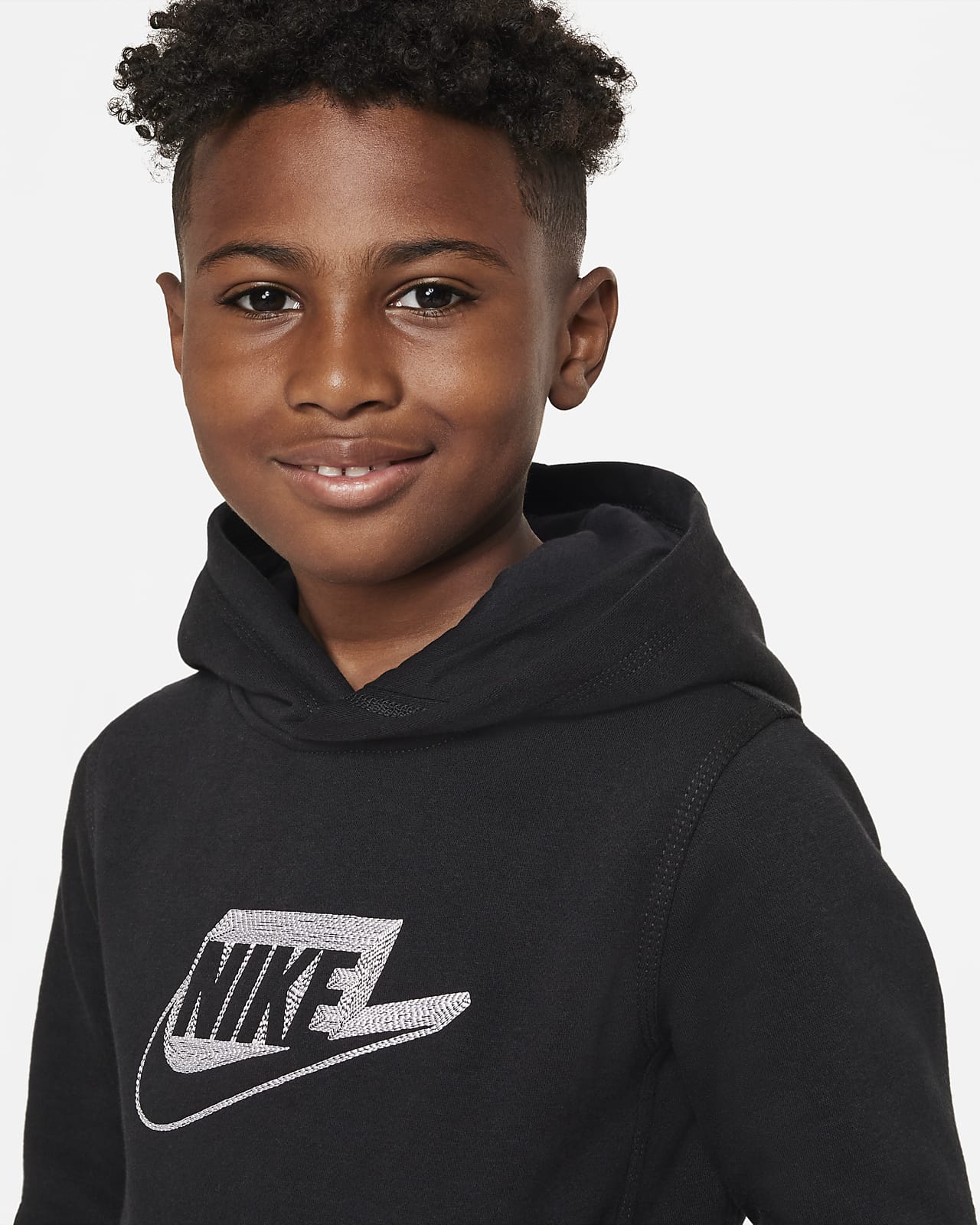 Nike Sportswear Club Fleece Older Kids' (Boys') Pullover Hoodie. Nike DK