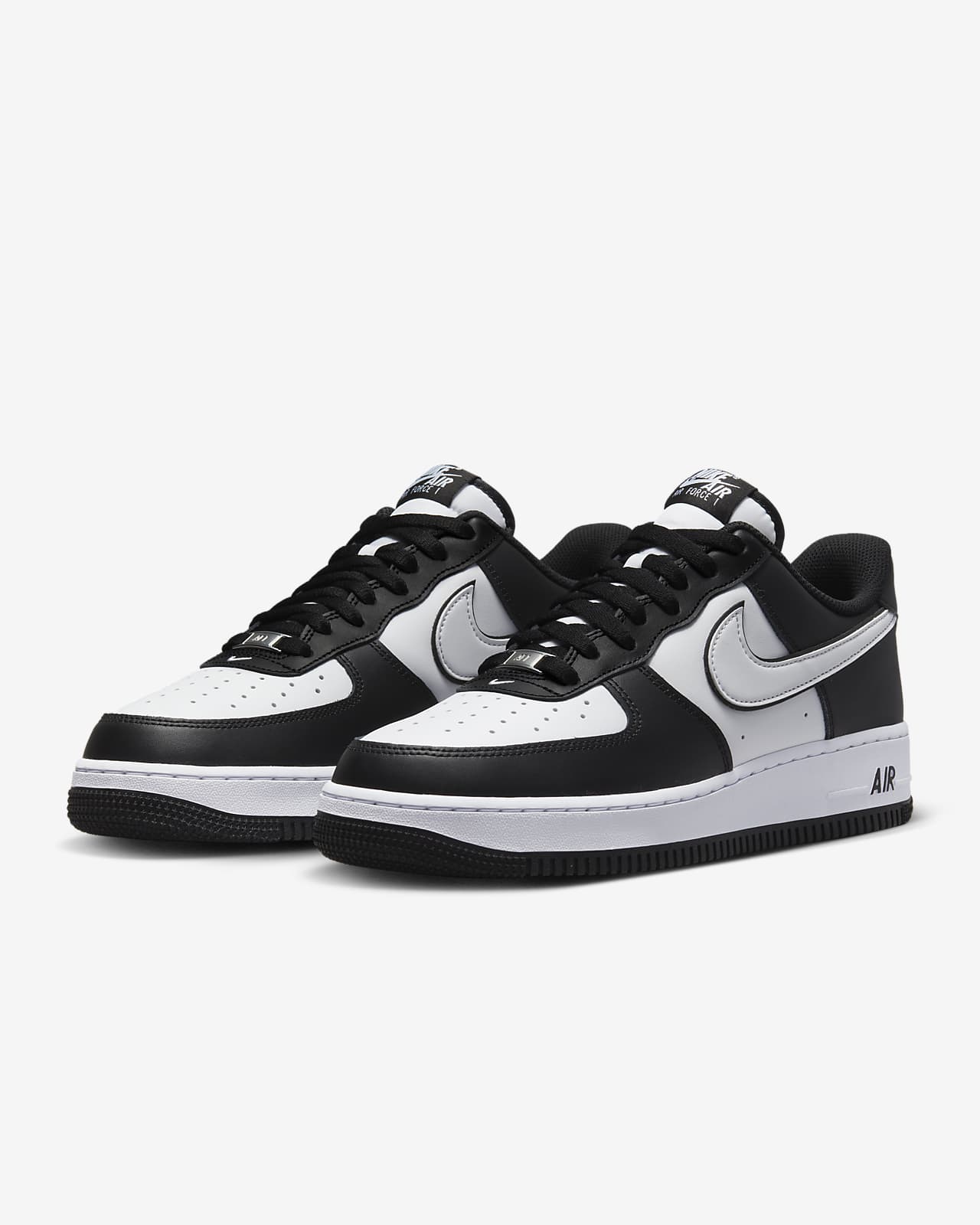 Nike air force 1 men black and on sale white