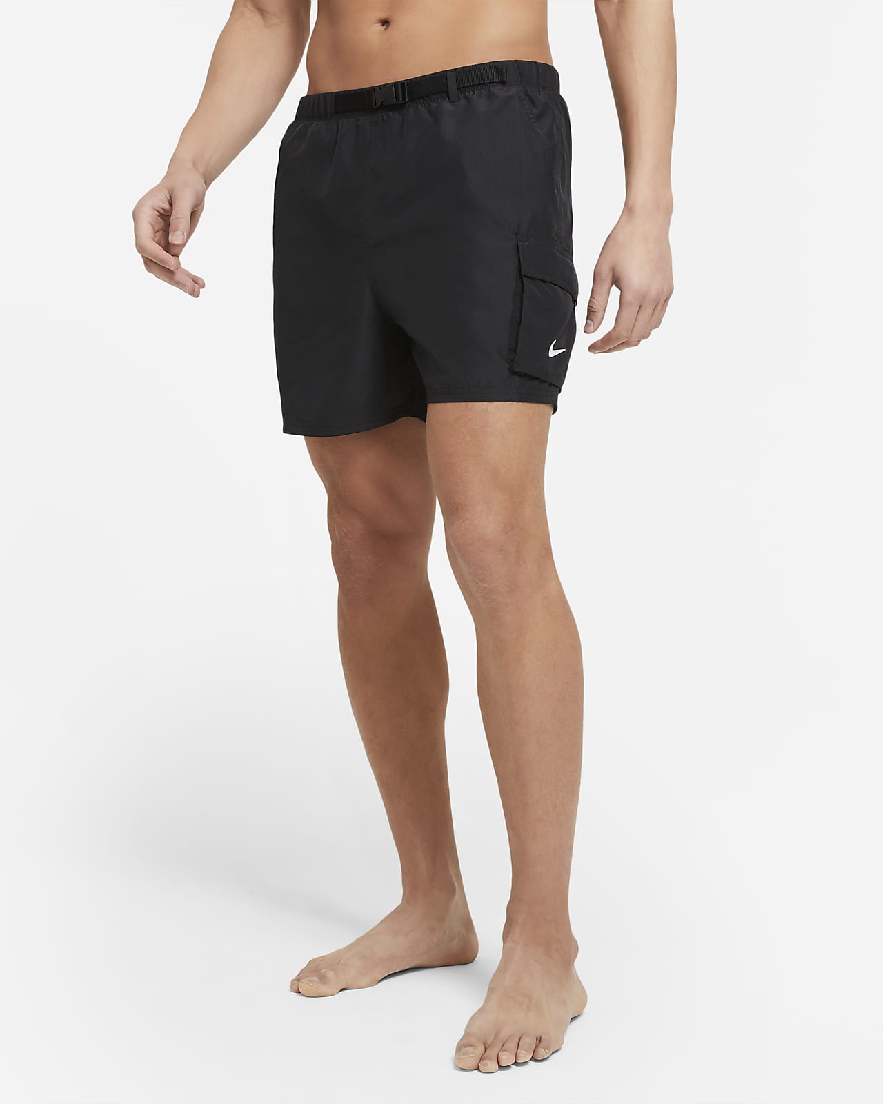 Nike 13 cm-es, övvel ellátott, összecsomagolható férfi úszónadrág