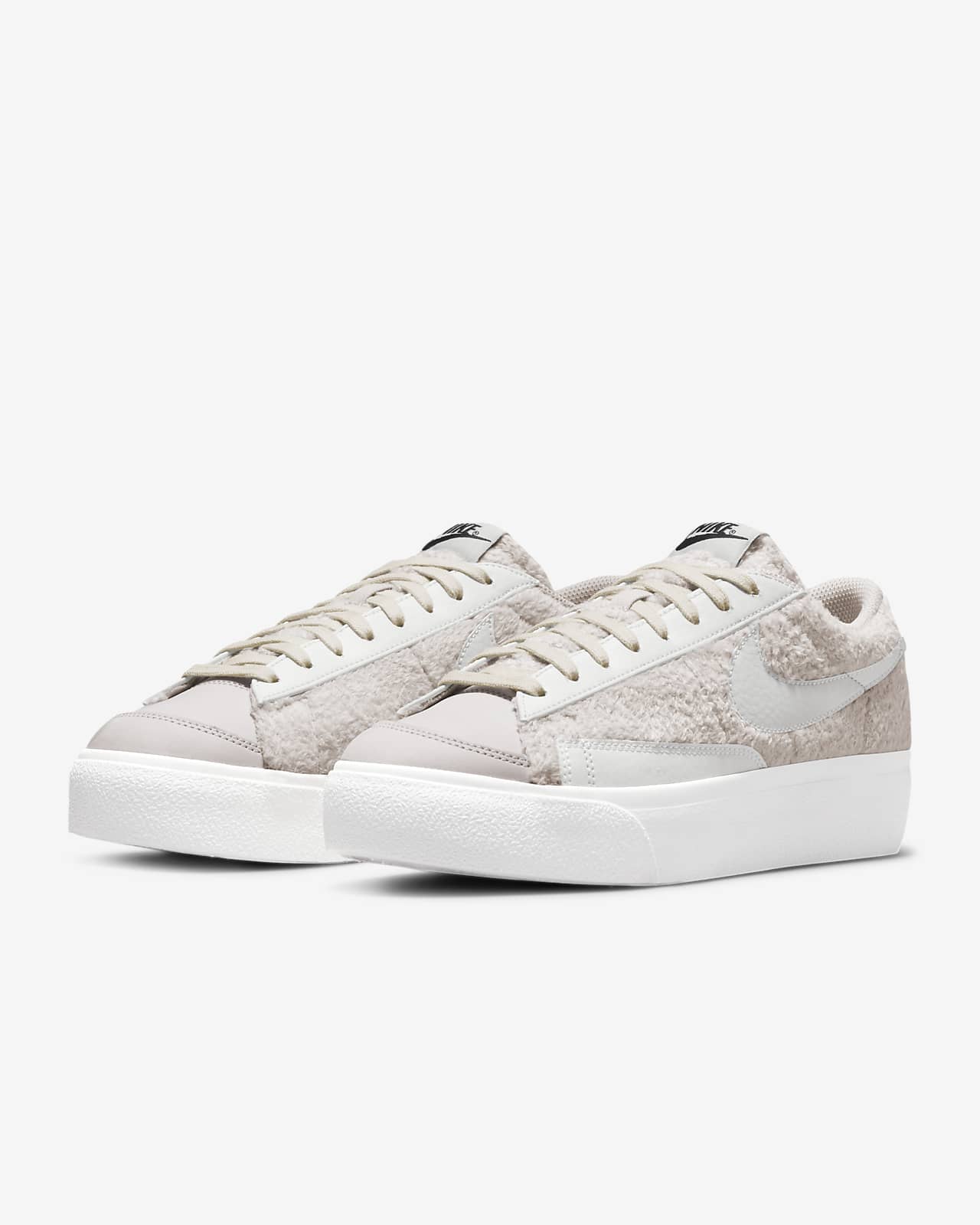 nike blazer beige femme