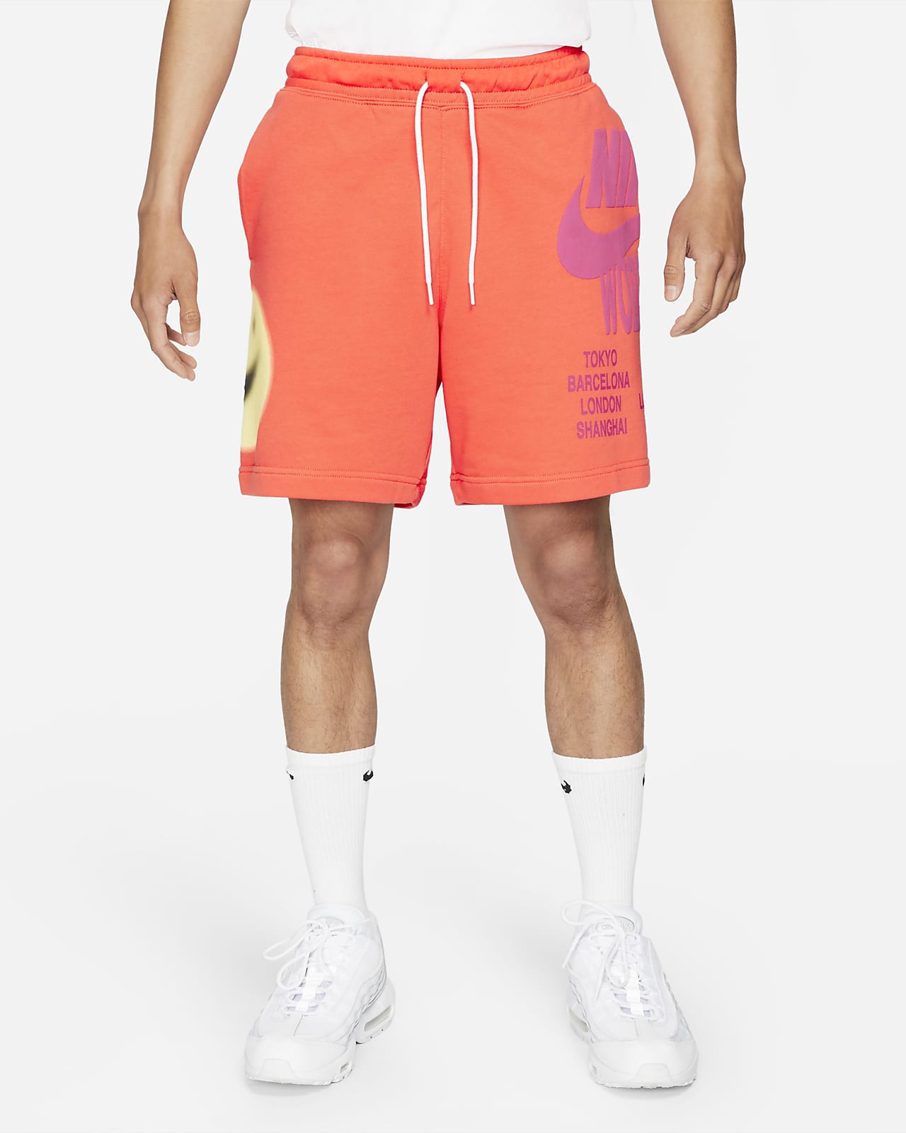 men's french terry shorts nike sportswear