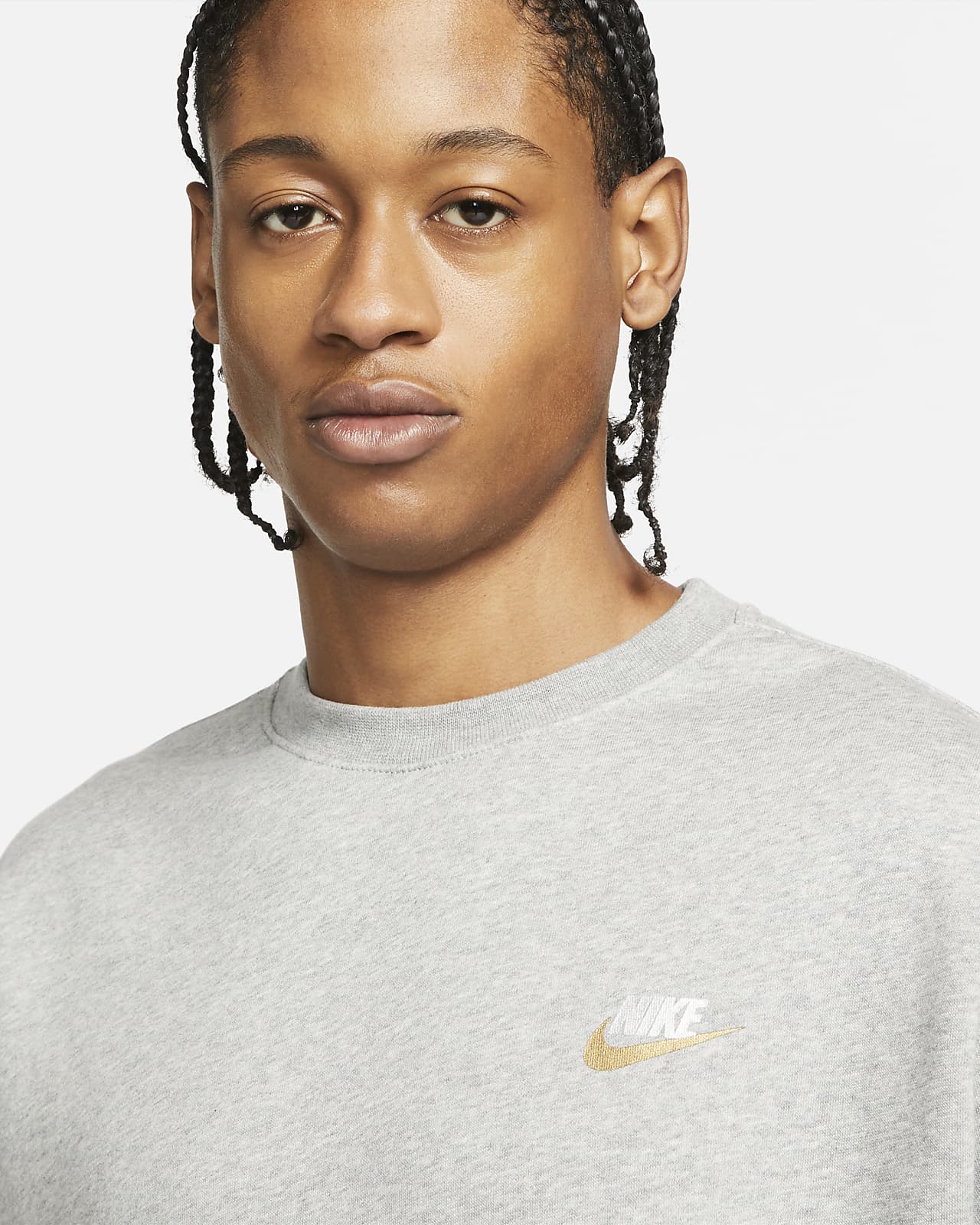 Nike Club Sweatshirt - Grey - Size - S