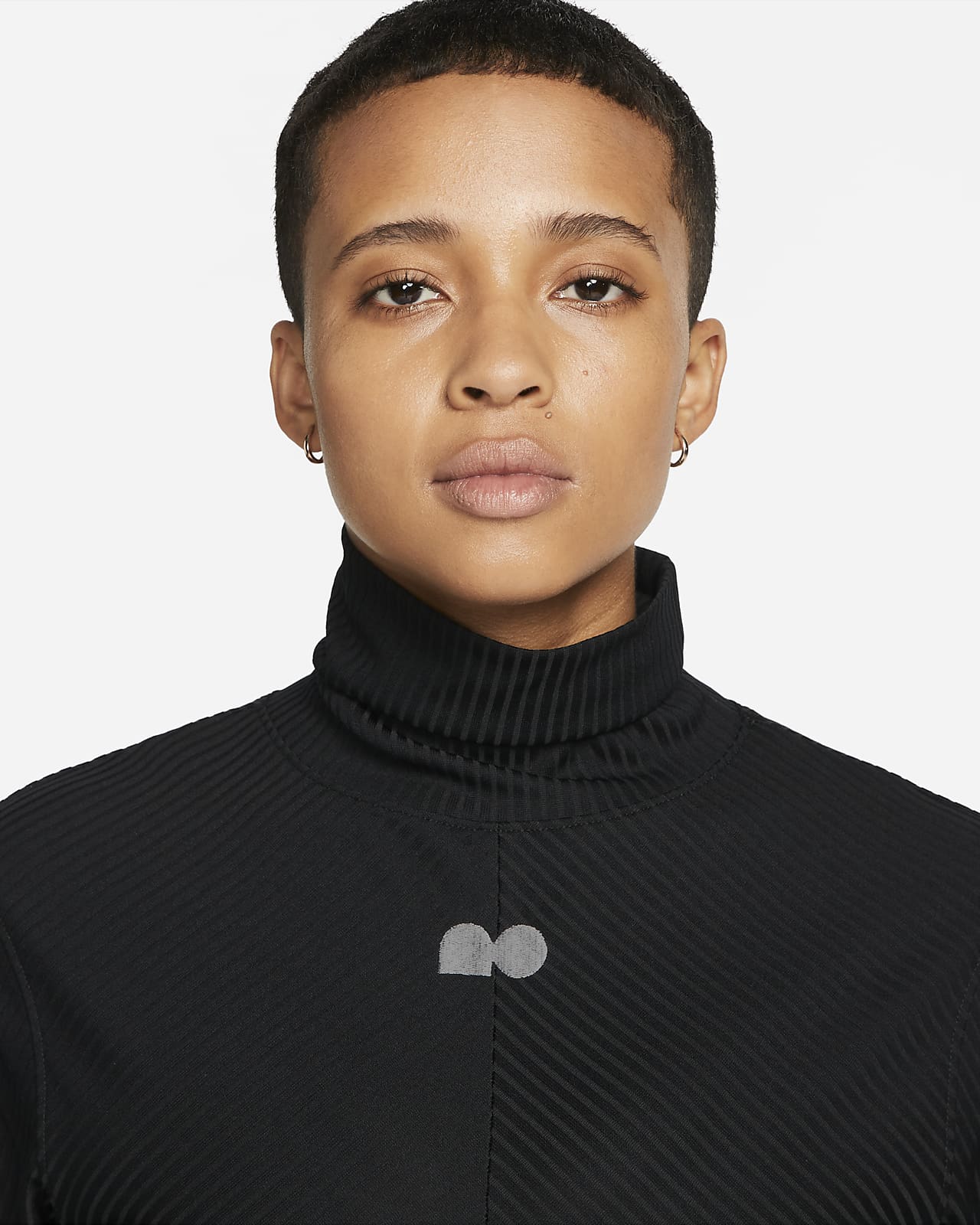 nike ribbed turtleneck