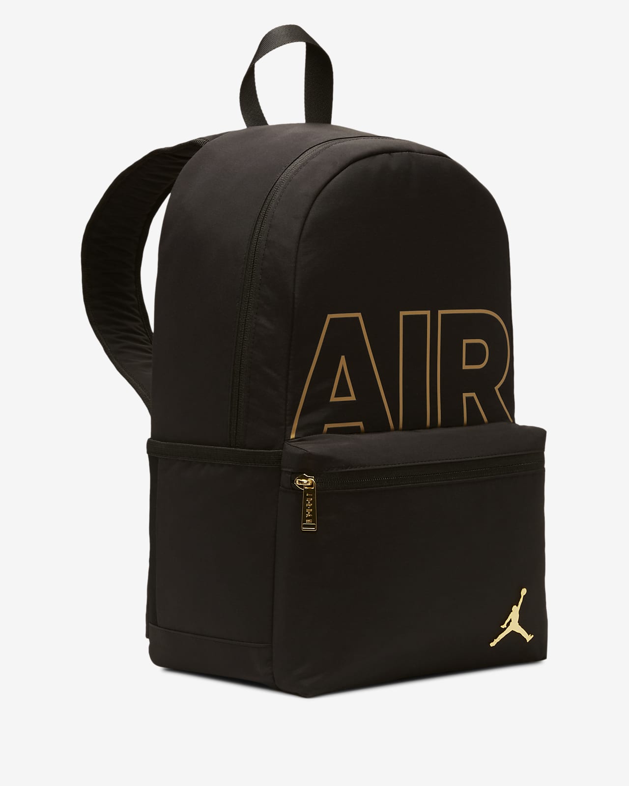 Jordan Black and Gold Backpack Backpack 